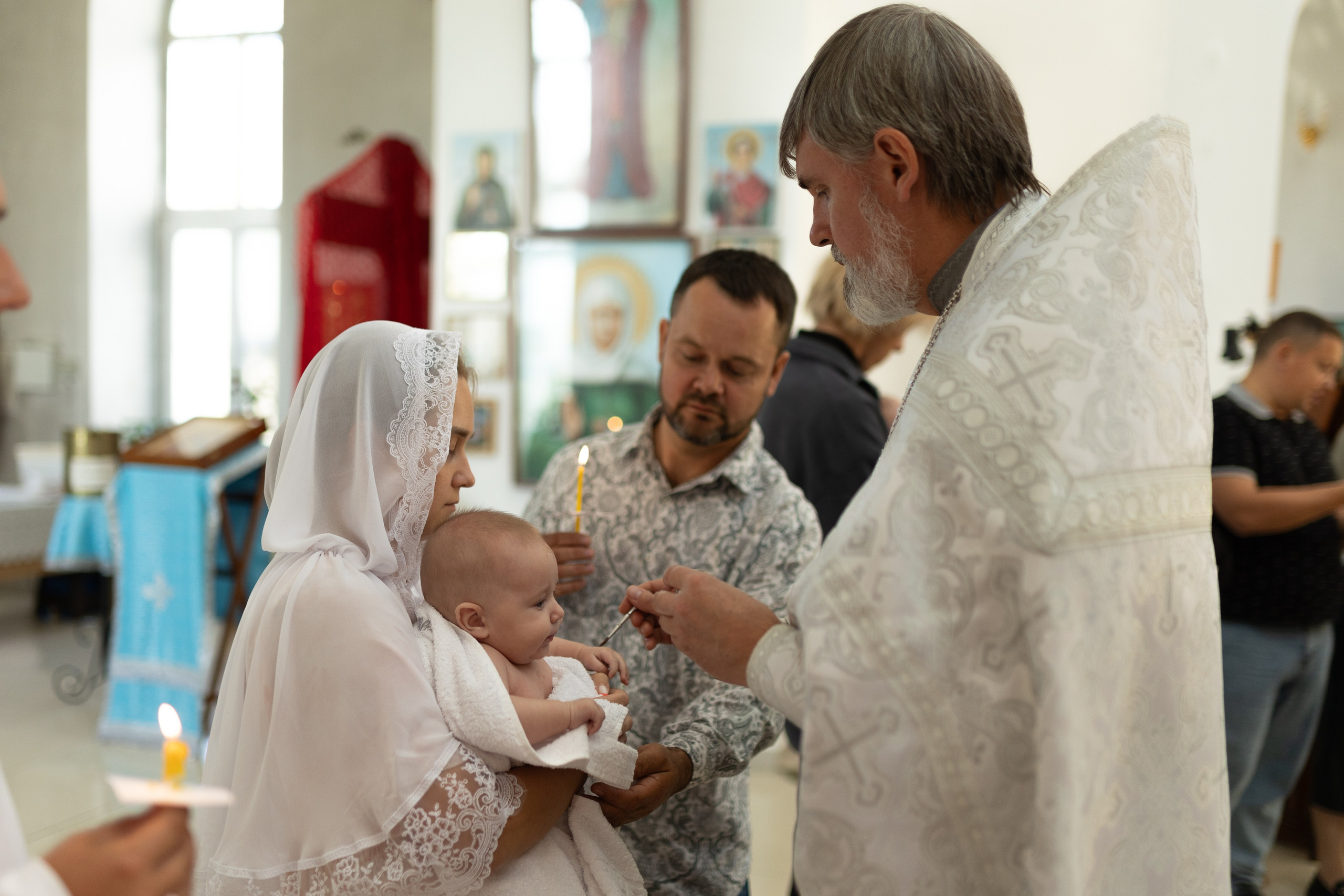 Крещение Артёма (все фото с таинсвта крещения). Фотограф новорожденных. Детский и семейный фотограф Марьяна Юдина