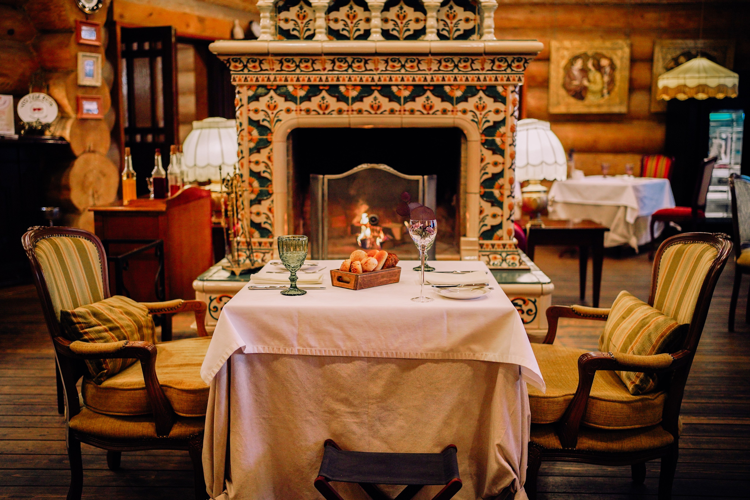 Съемка для ресторана «На Даче». Главная