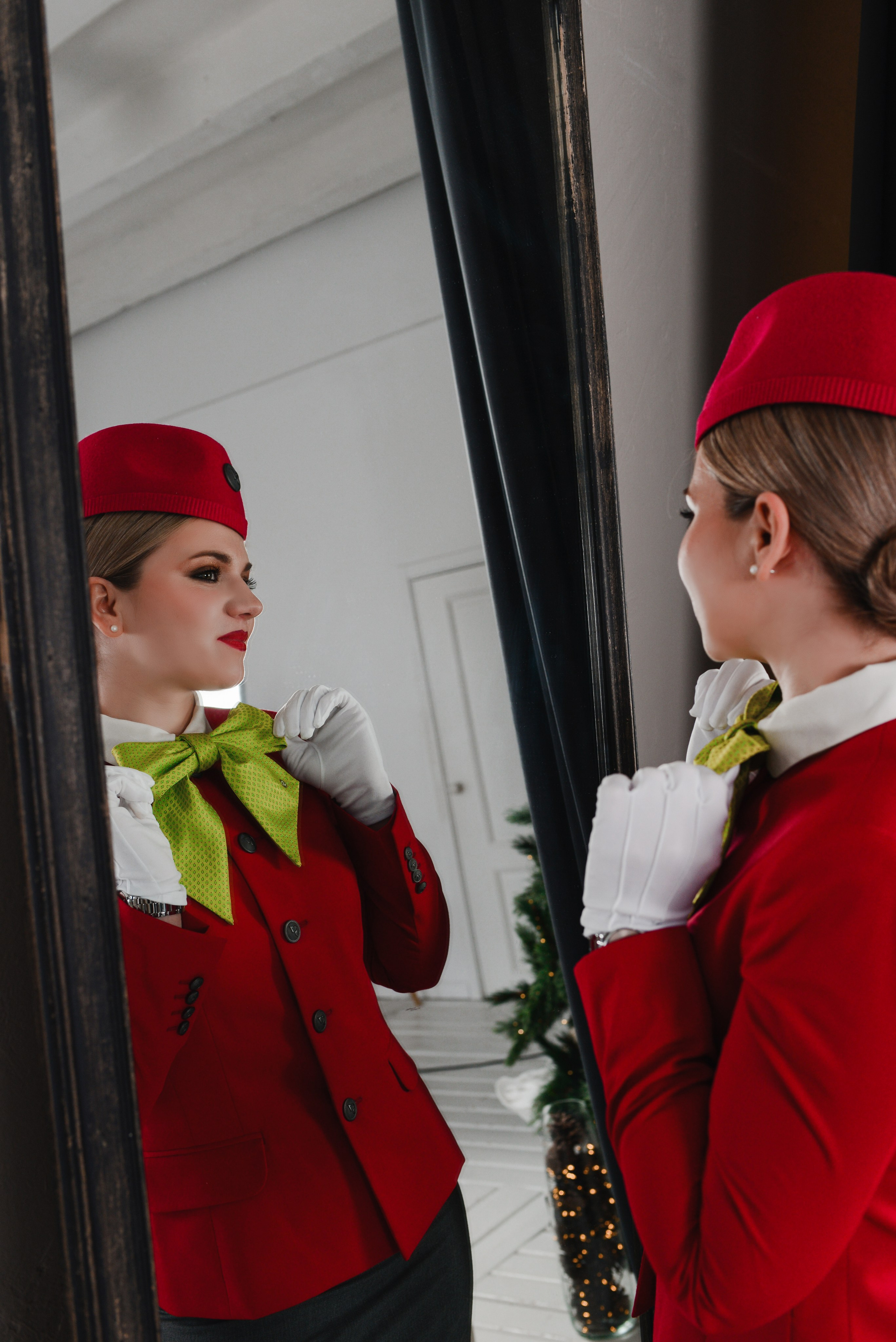 Стюардесса по имени Полина. Фотограф Ярута Оксана / Ростов-на-Дону