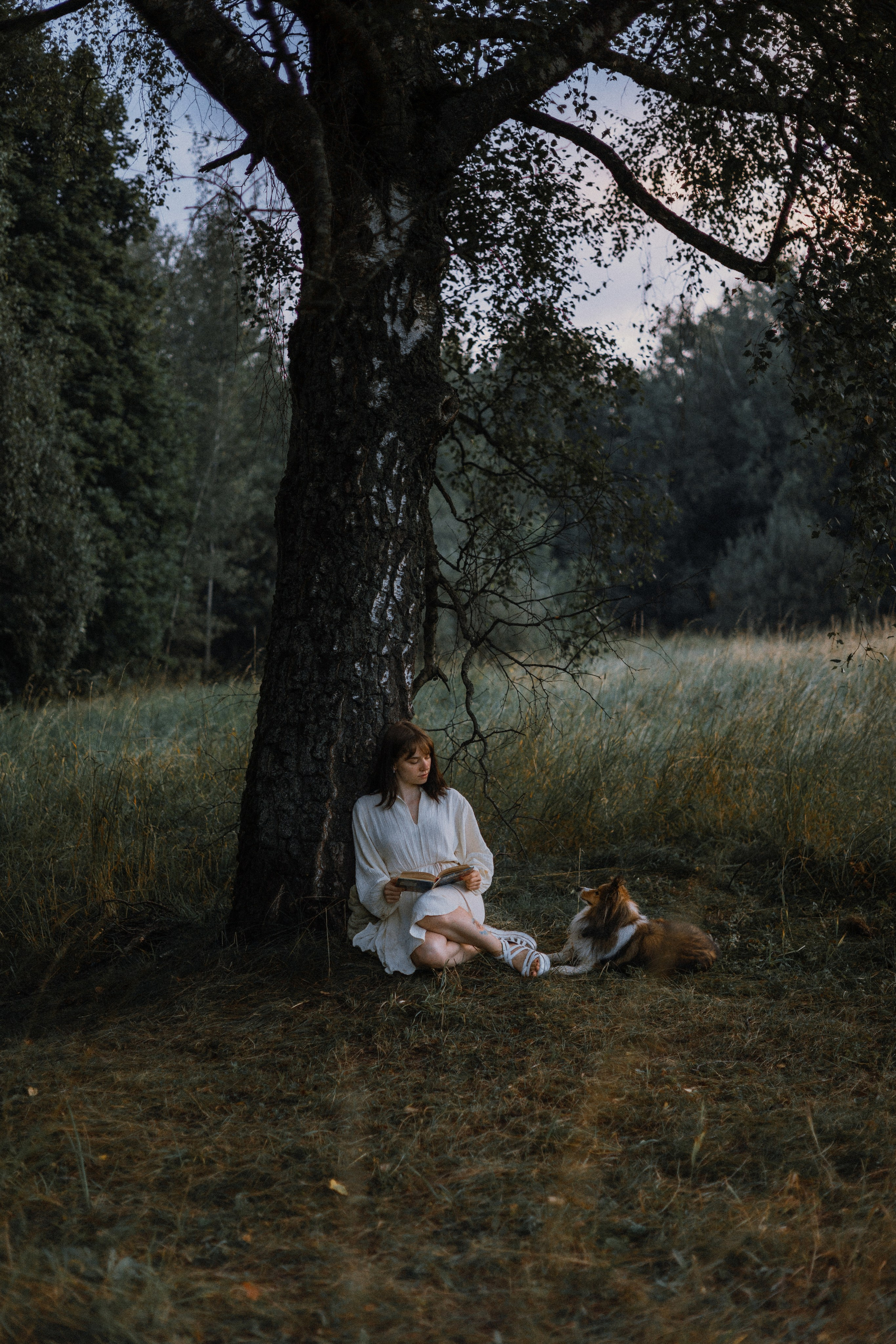 Аня и Скай. Фотограф-анималист Богданова Полина