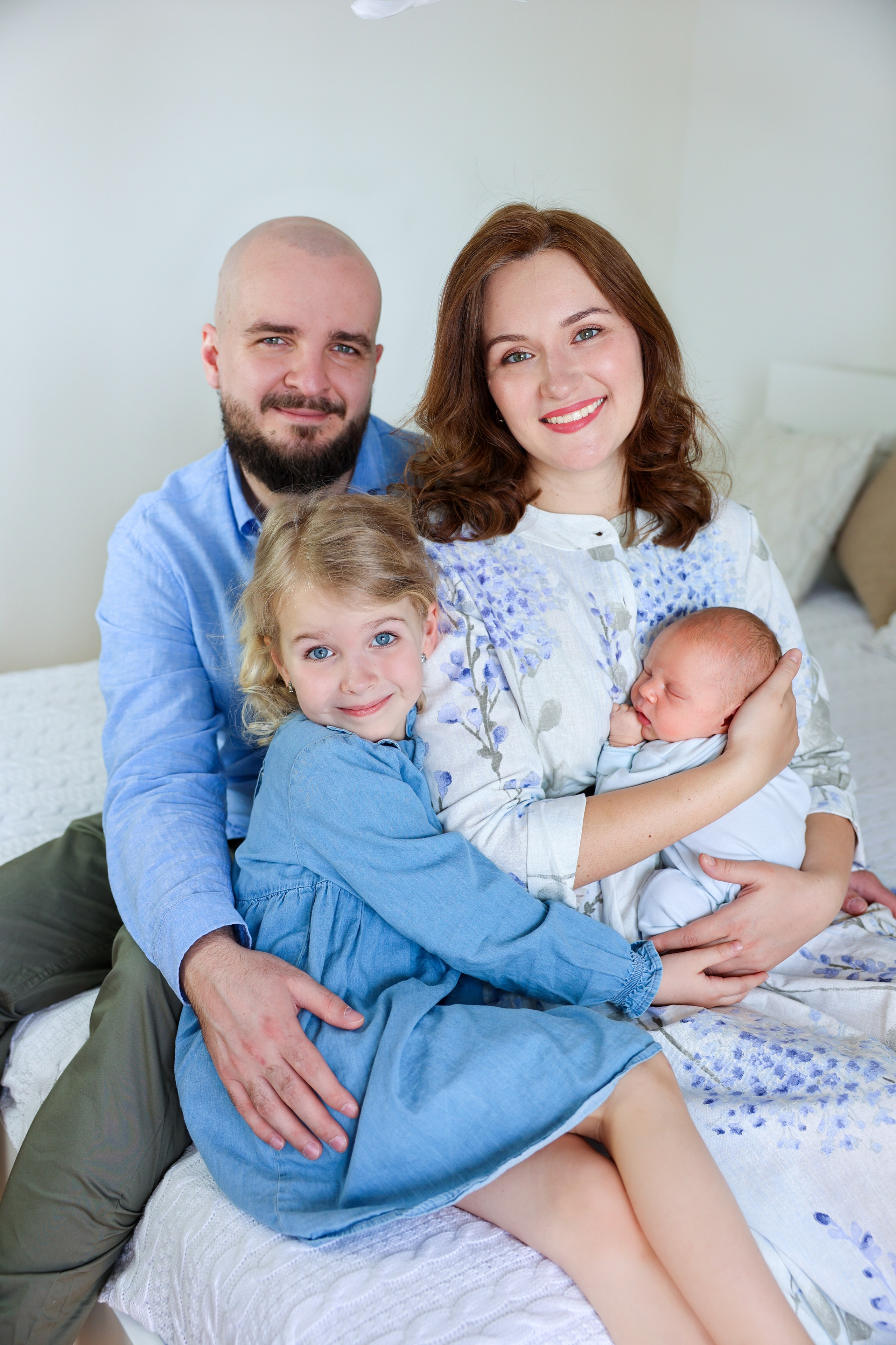 Аня, Саня, Алиса и Ваня. Оксана Ромашкина- семейный и ньюборн фотограф из Москвы