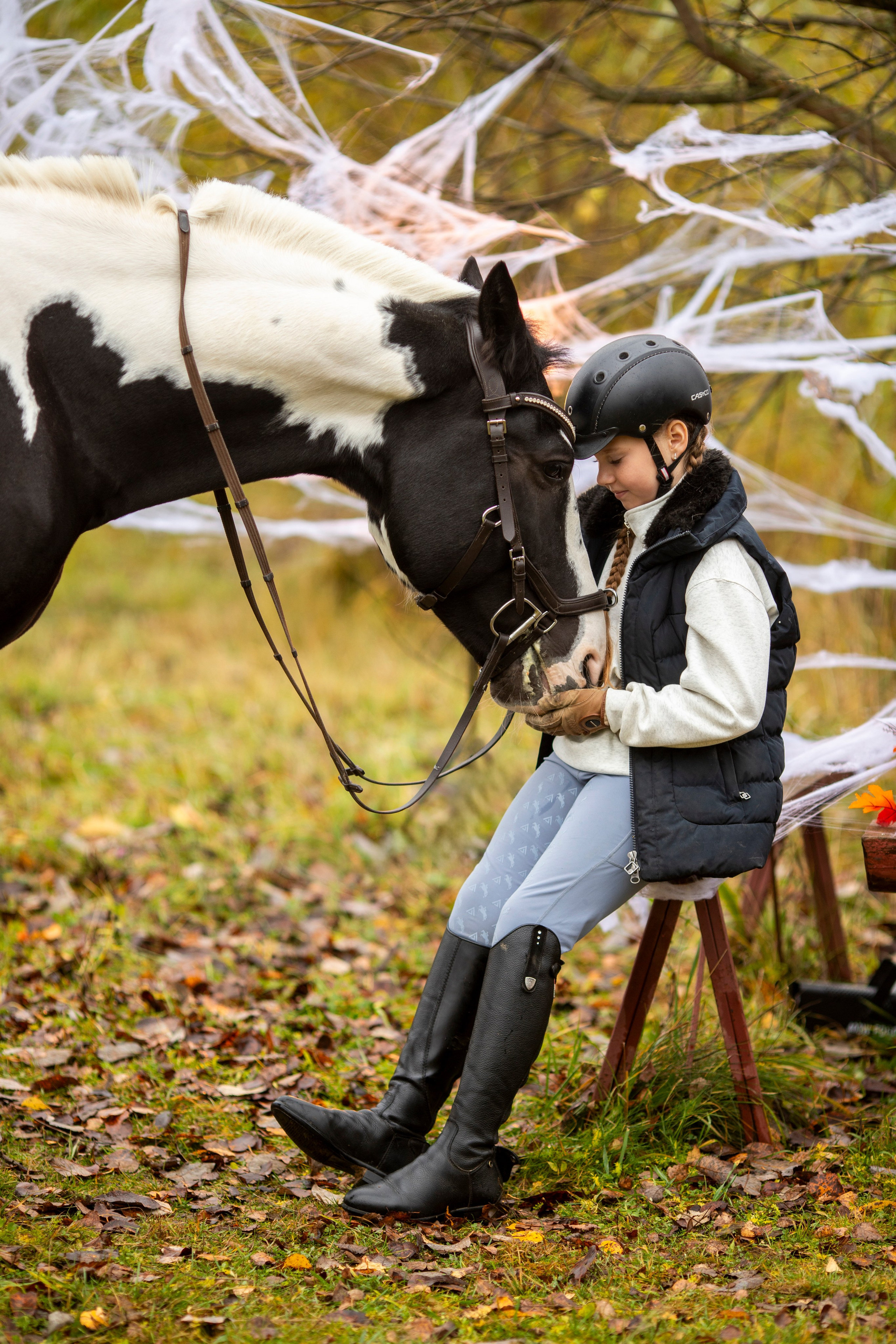 С лошадьми. Фотограф в Москве и в Московской области Сандра