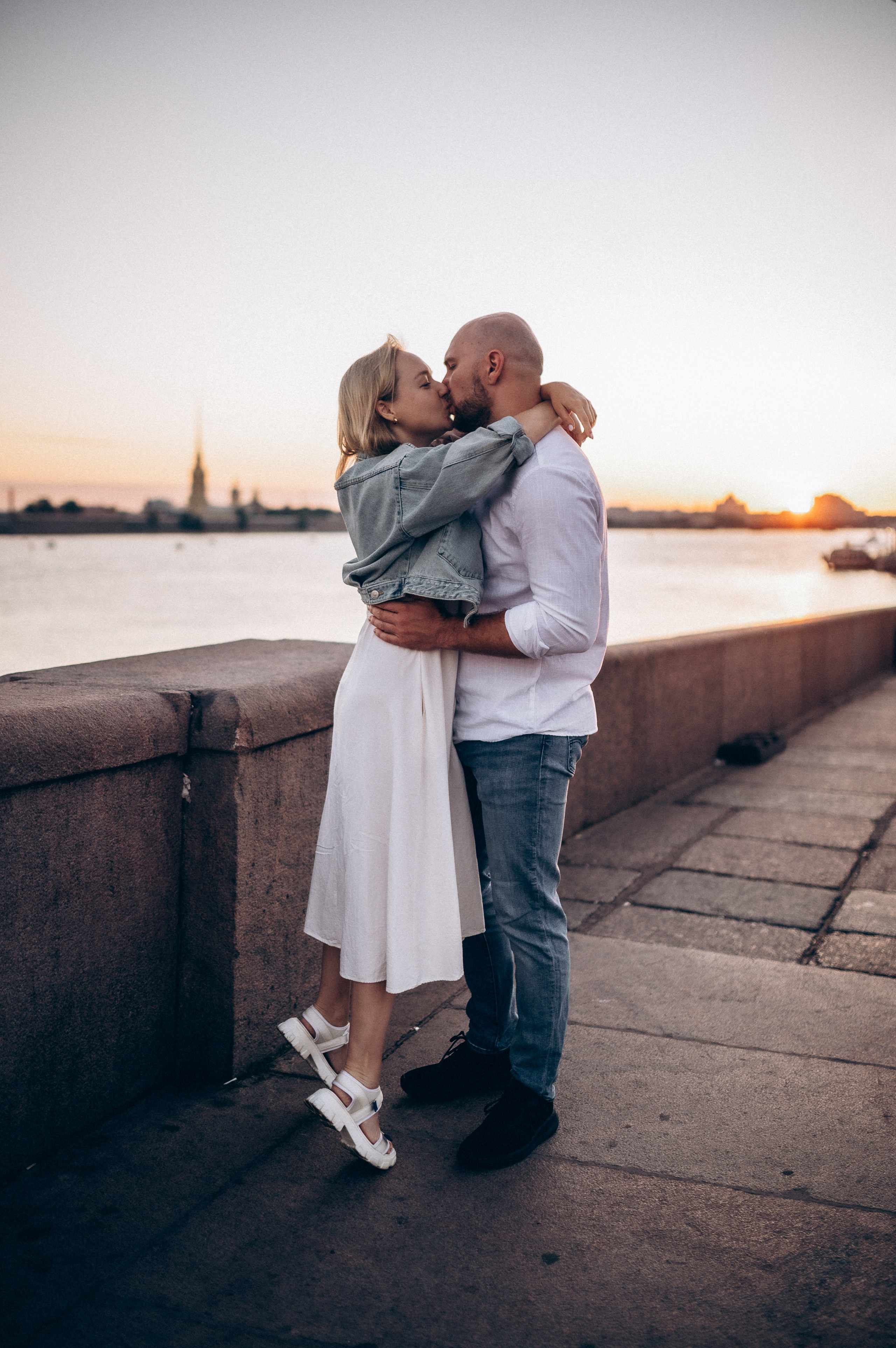 Лав стори Питер на рассвете. Фотограф ПИТЕР СПБ Надежда Баранова