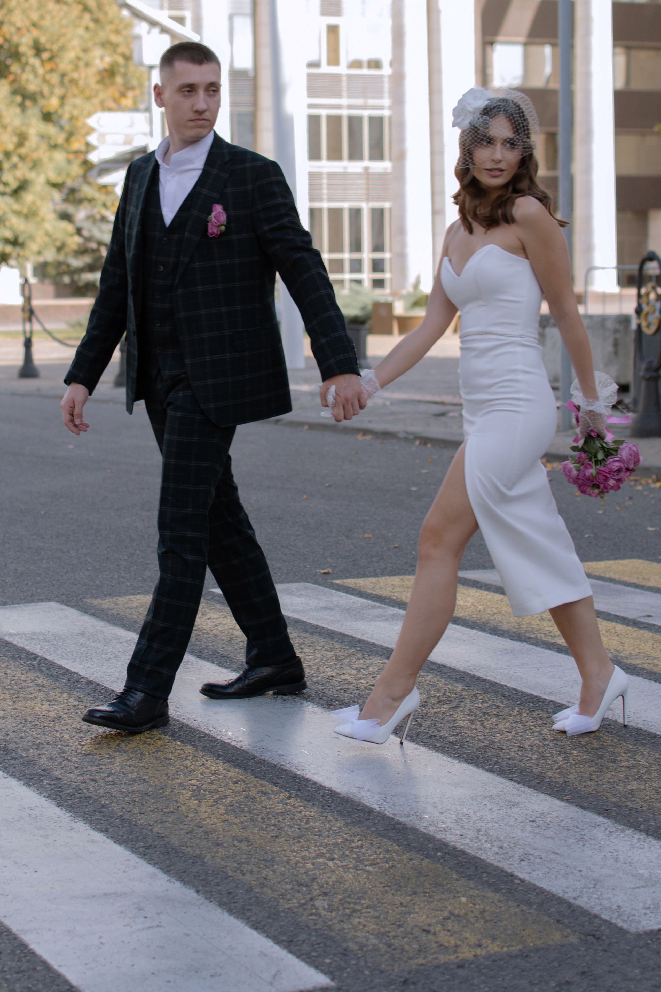 Навстречу теплому закату. Свадебный фотограф в Краснодаре и Санкт-Петербурге Евгения Алексеева