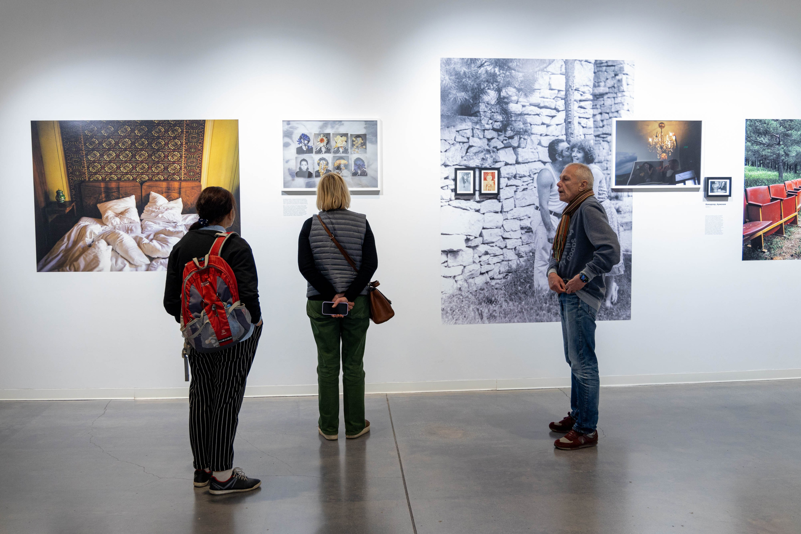 Personal exhibition ‘I left the house early in the morning’ in Yeltsin Center, Yekaterinburg, RussiaPhoto: A. Mekhonoshin