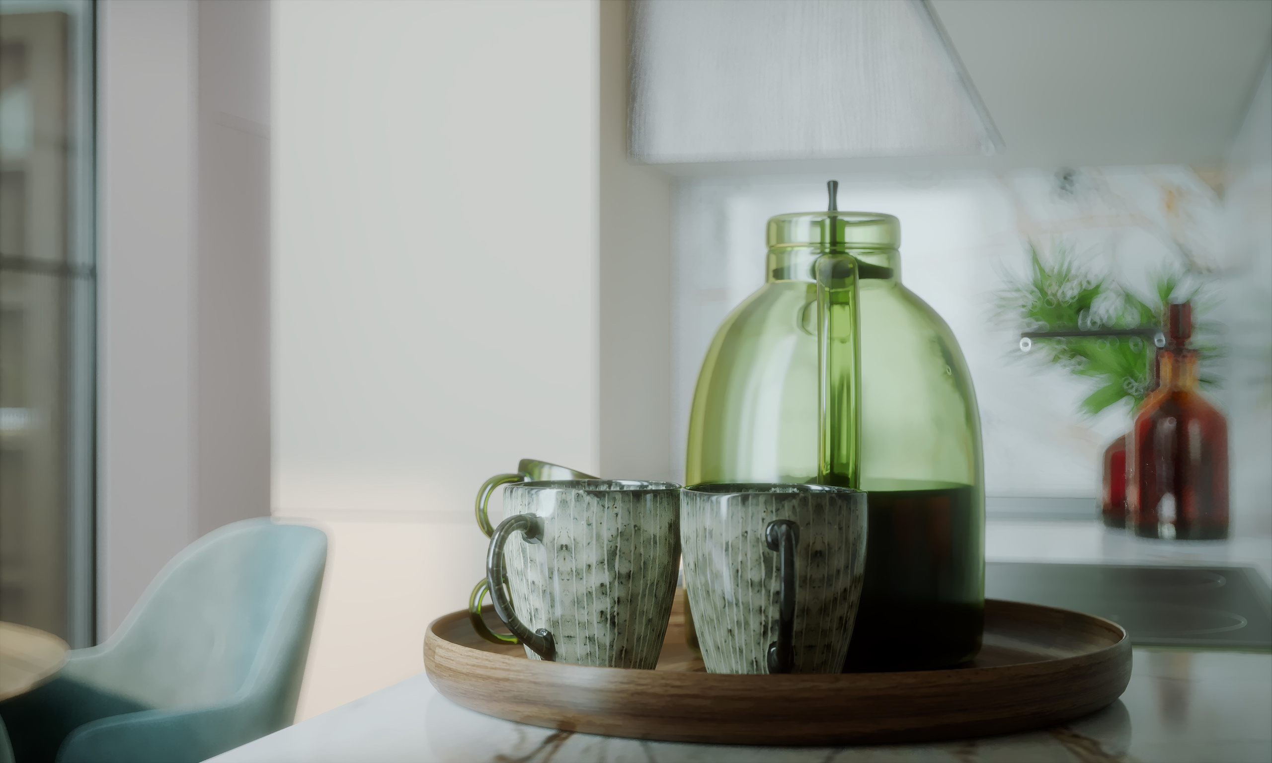 Apart 806. Портфолио 3D визуализатора