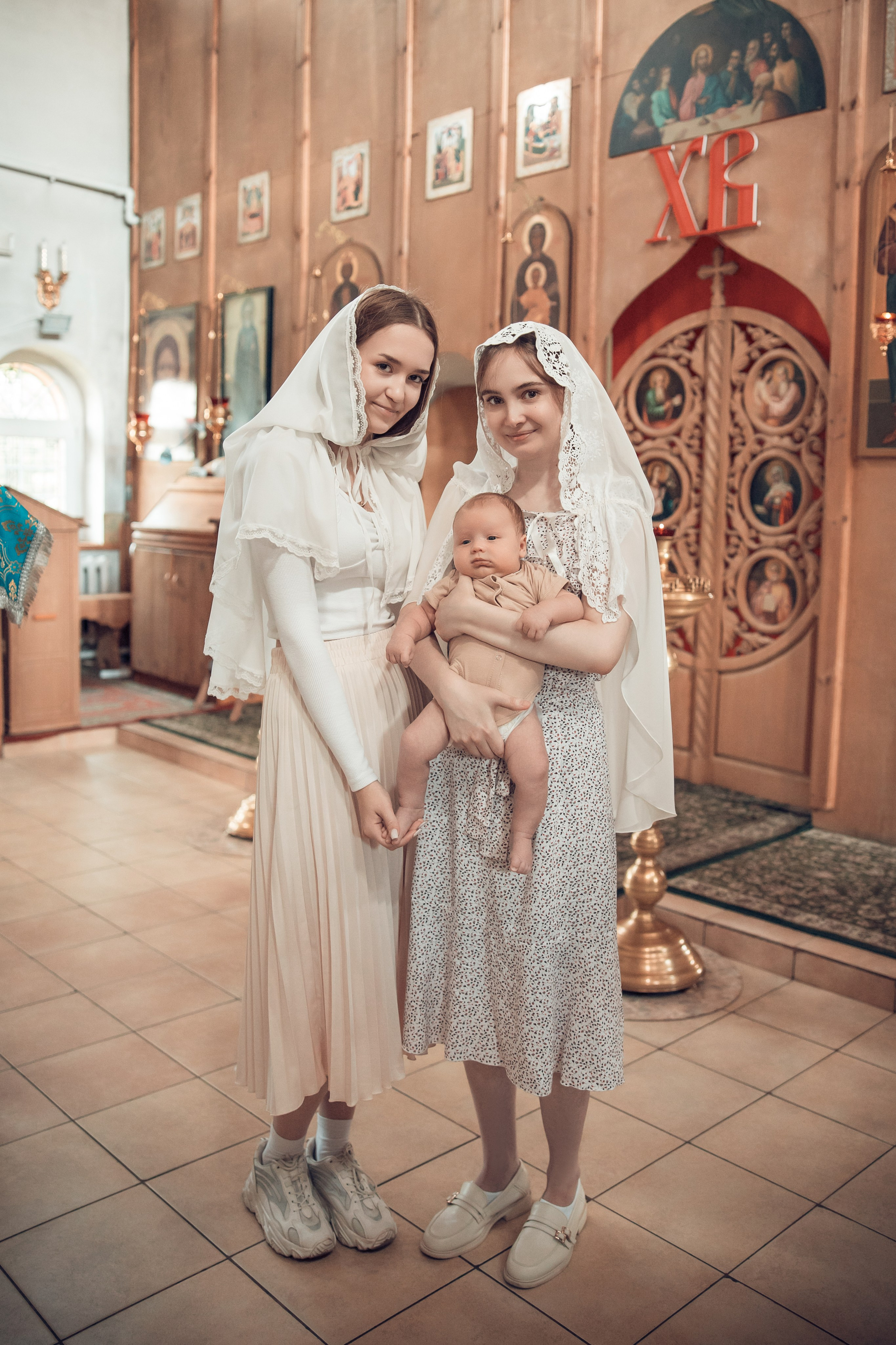 Таинство Крещения Анатолия. Церковь Троицы Живоначальной в Мурмино. Семейный фотограф в Рязани и Рязанской области