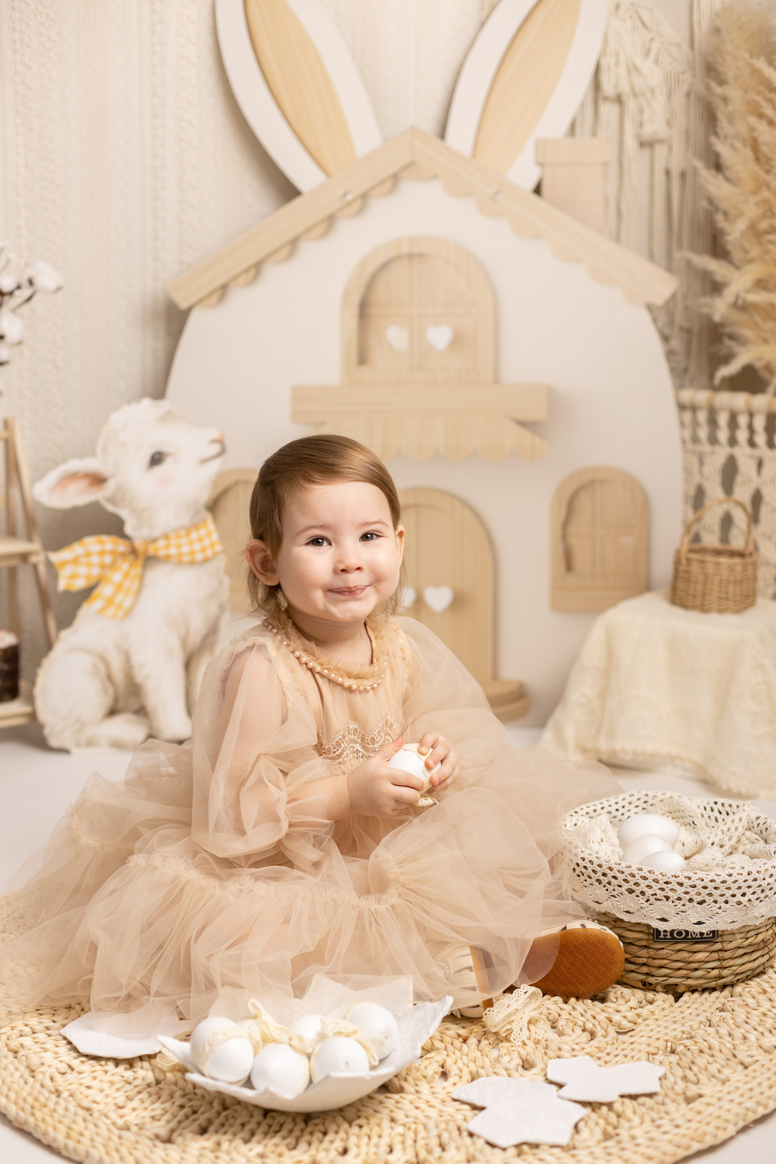 Пасхальный фотопроект. Фотограф новорожденных, детский фотограф в г. Оренбурге Екатерина Козлова