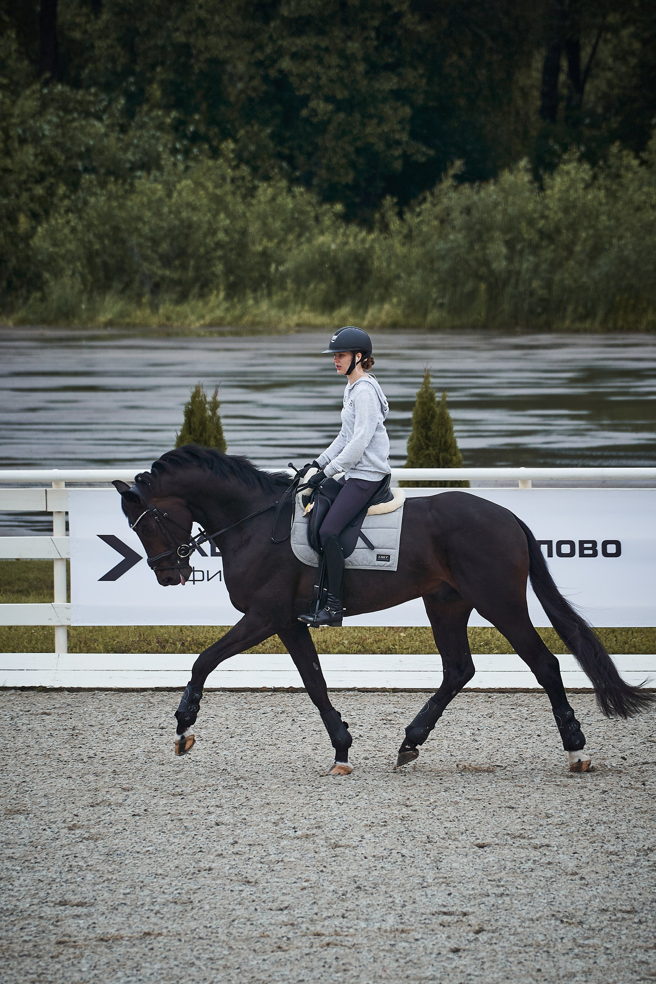 Анна и Наполи. Фотосессии с лошадьми в Москве, Новосибирске