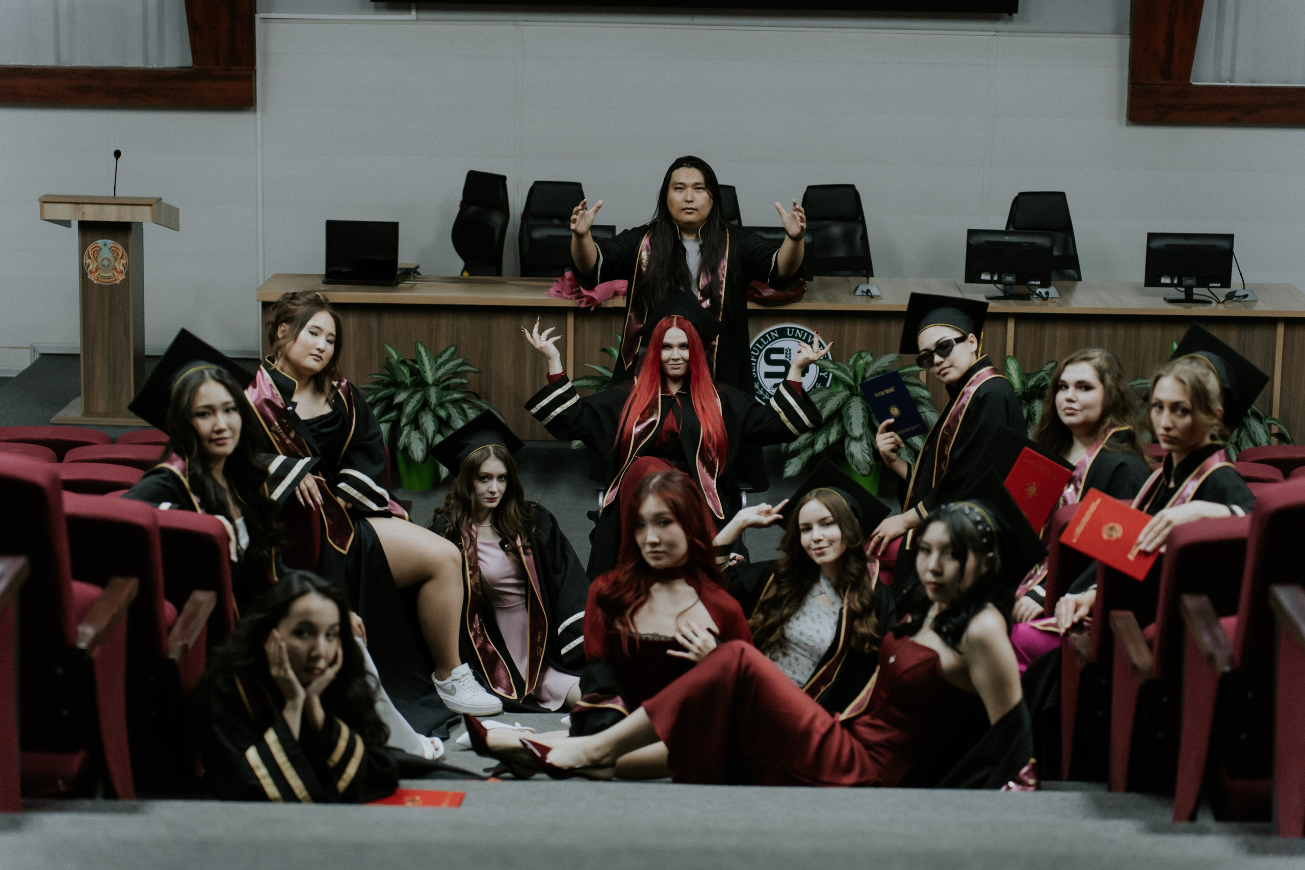 Выпускной Аграрный унивеситет. Крис Богомазова