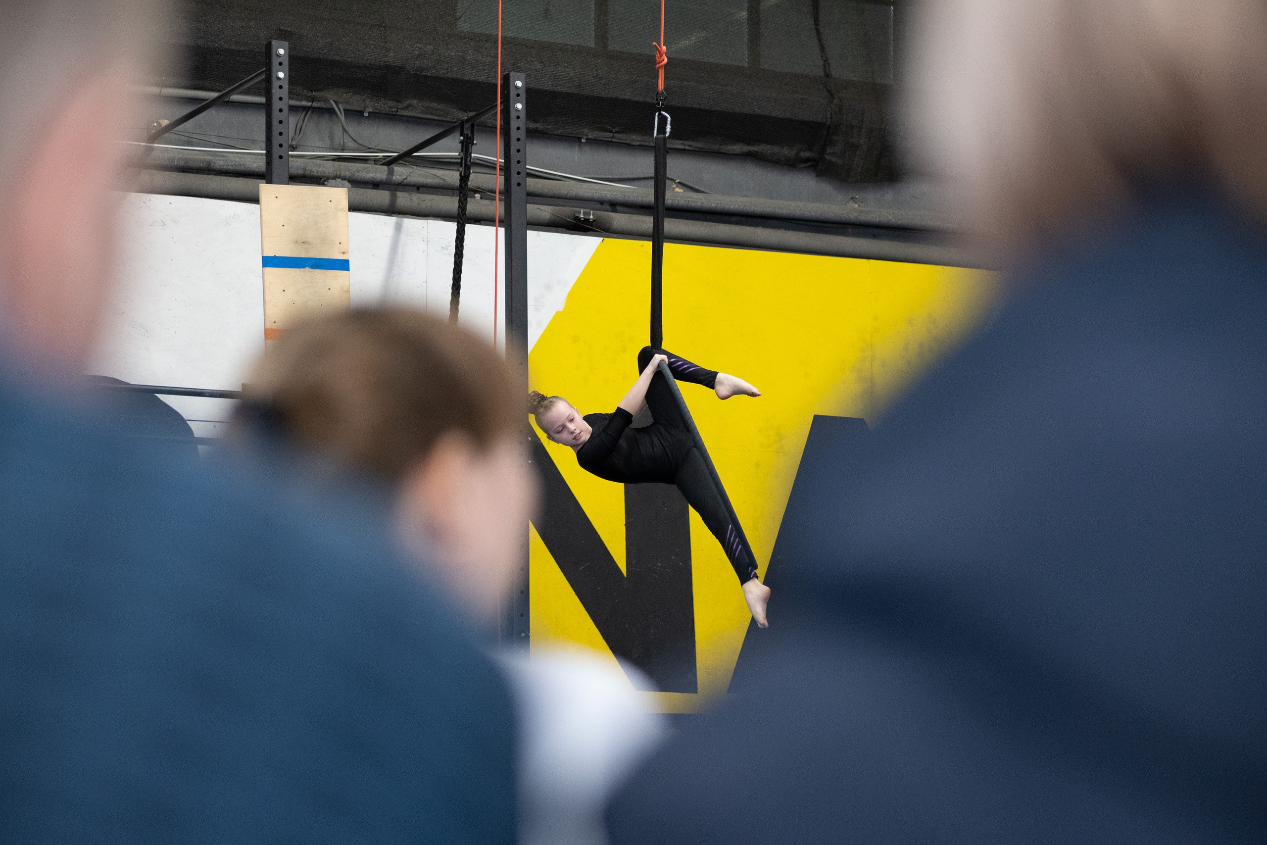 Внутриклубные соревнования по воздушной гимнастике 02.04.23