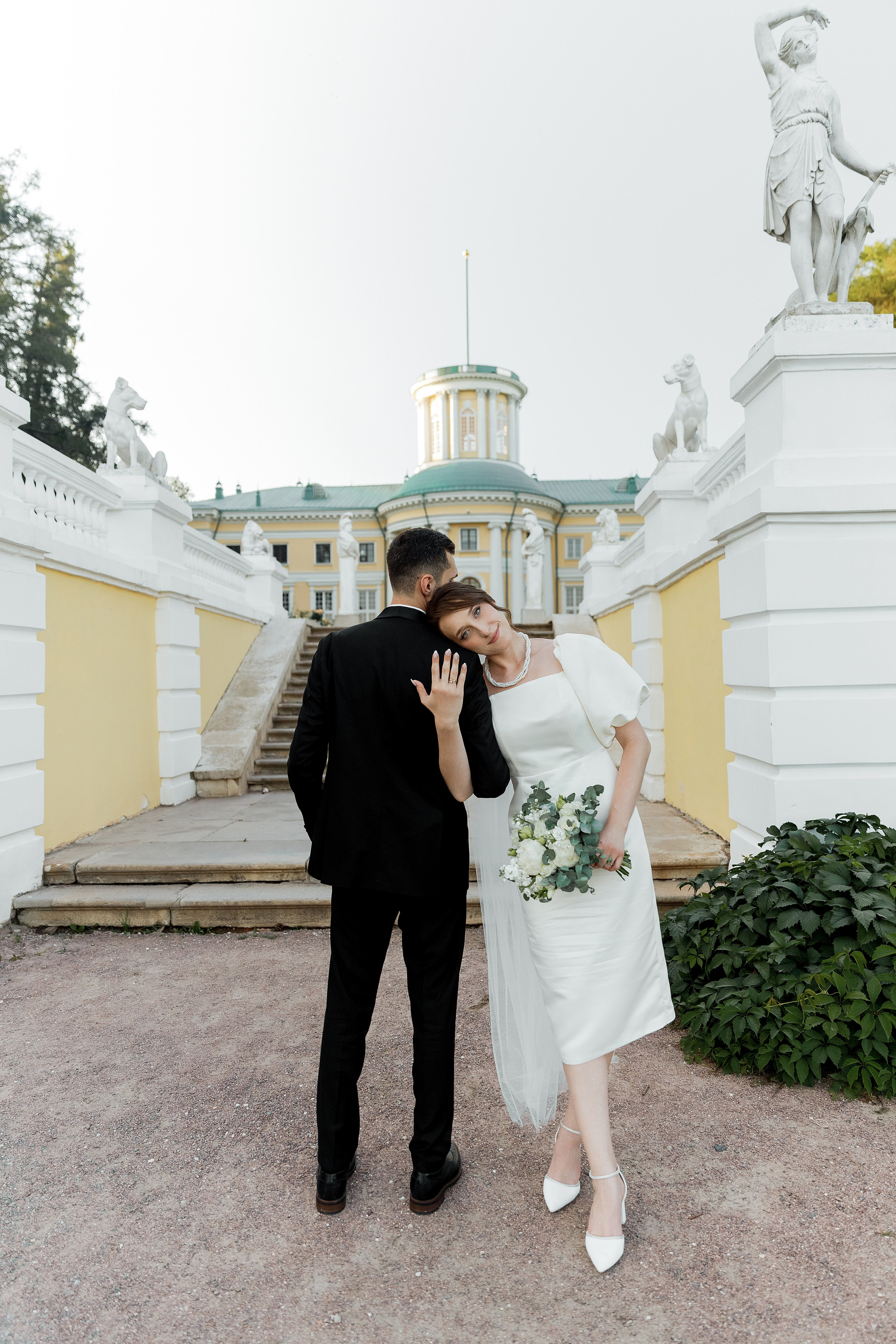 Назар&Настя (загс Зеленоград и прогулка в усадьбе Архангельское). Фотограф в Москве Юлия Хамзина