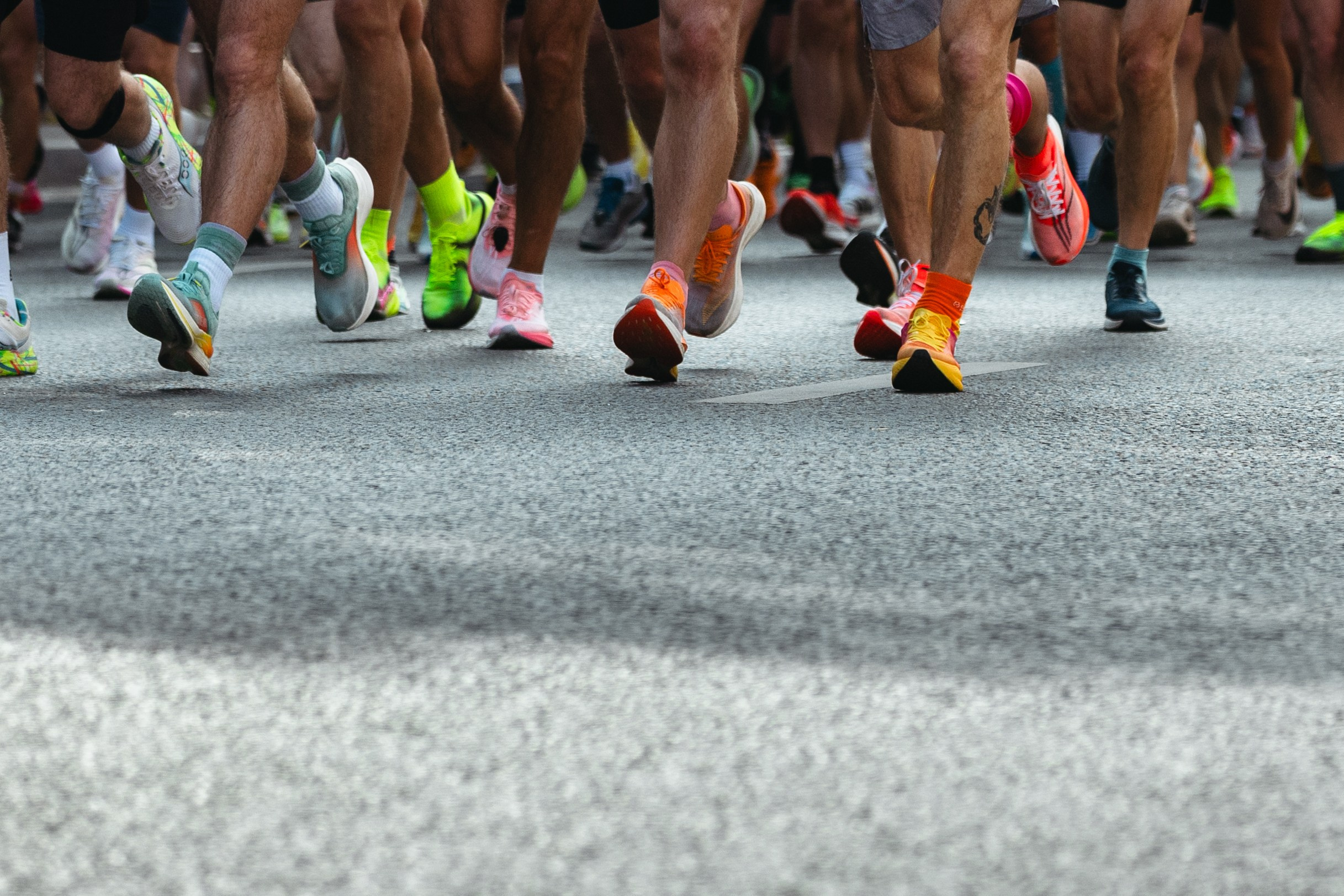 УRF на Московском Марафоне. Фотограф Иван Косарев