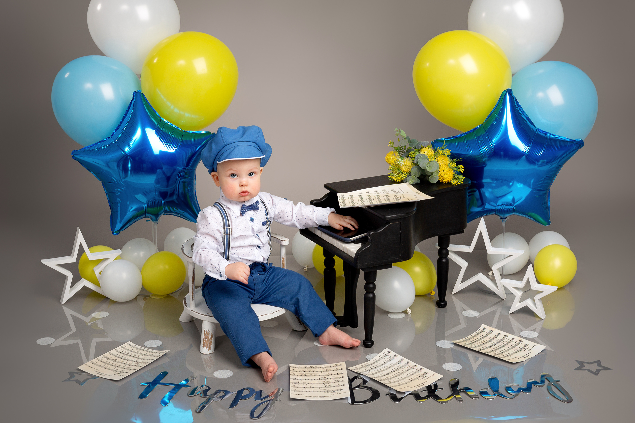 Фотосессия «Первый годик» Димы. Детский фотограф в Екатеринбурге и Арамили Лариса Кузнецова