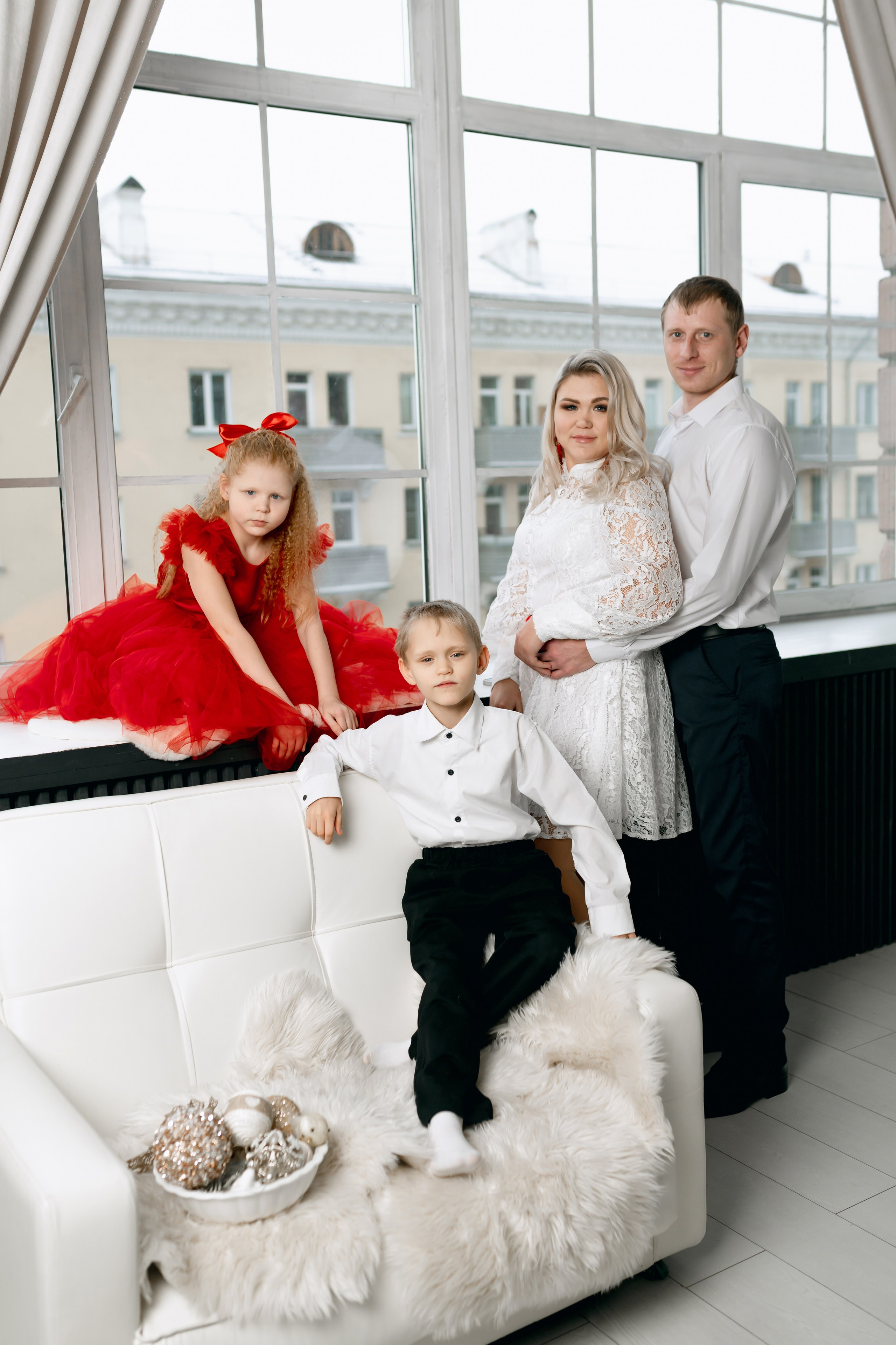 Новогодняя фотосессия в Family studio. Фотограф Ким Наталья в Красноярске