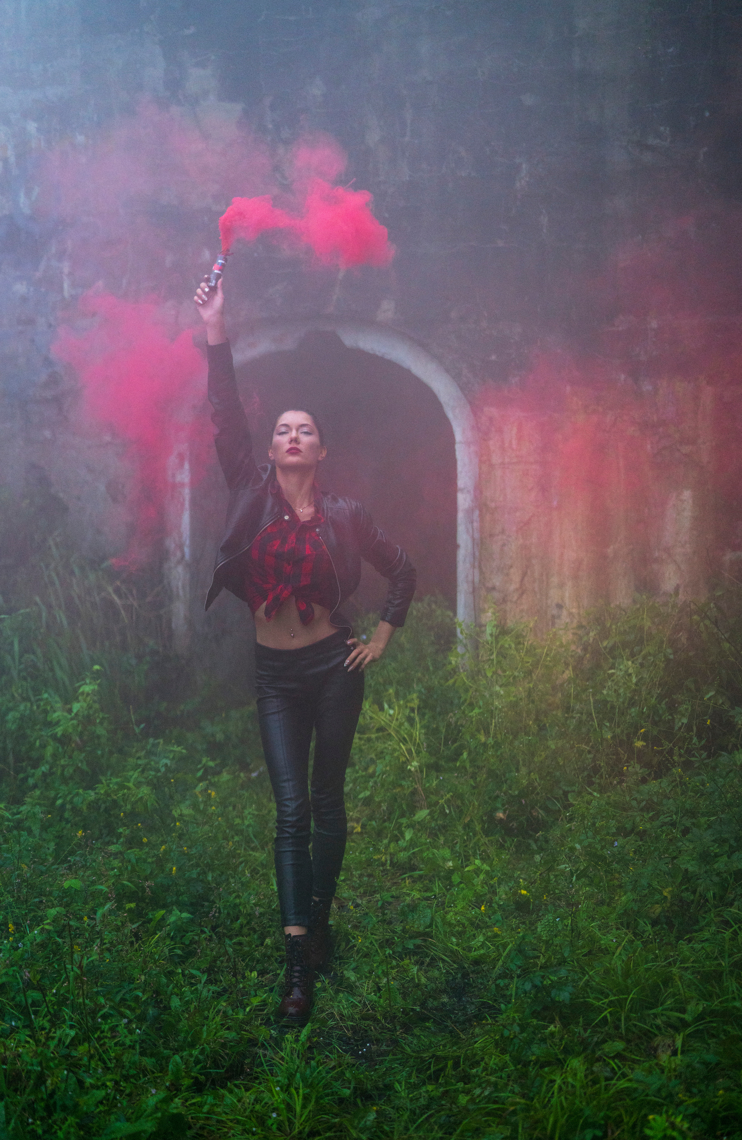 Кристина и форты. Фотограф Сергей Танков