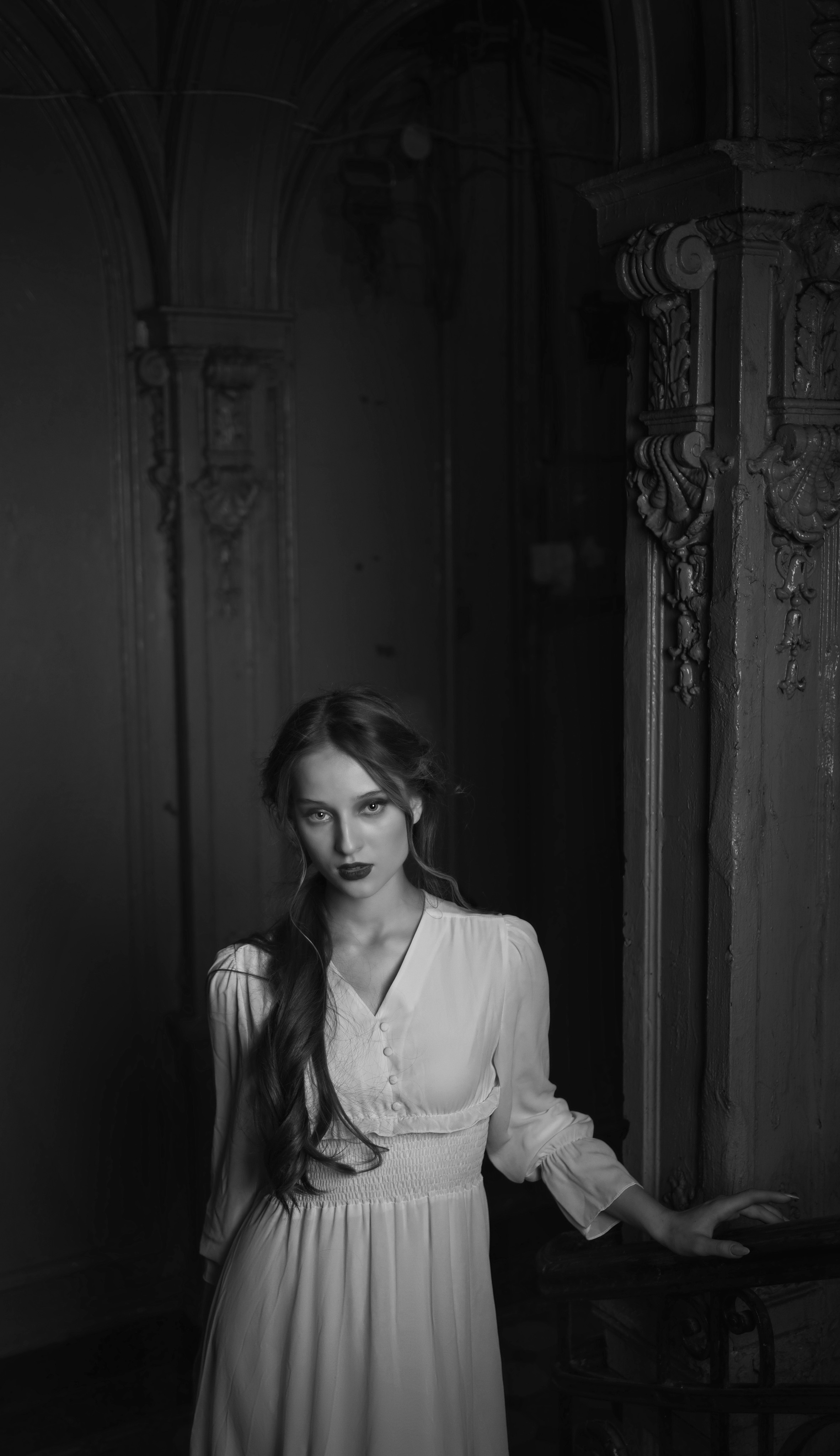 Маша и парадные. Фотограф Сергей Танков