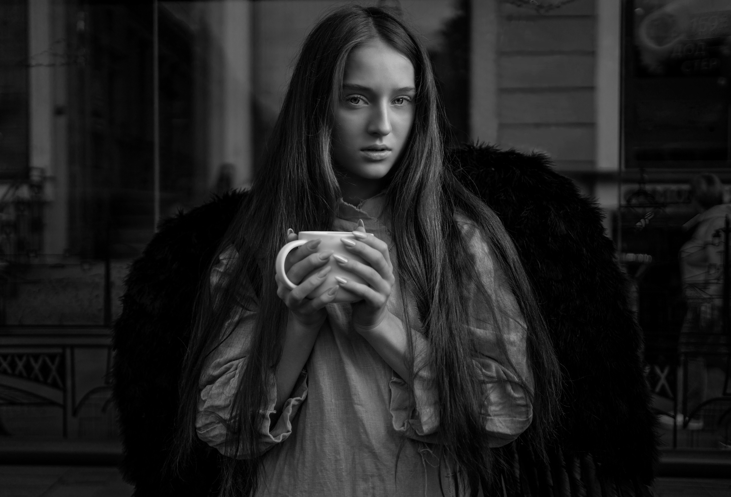 Ангел в Питере. Фотограф Сергей Танков