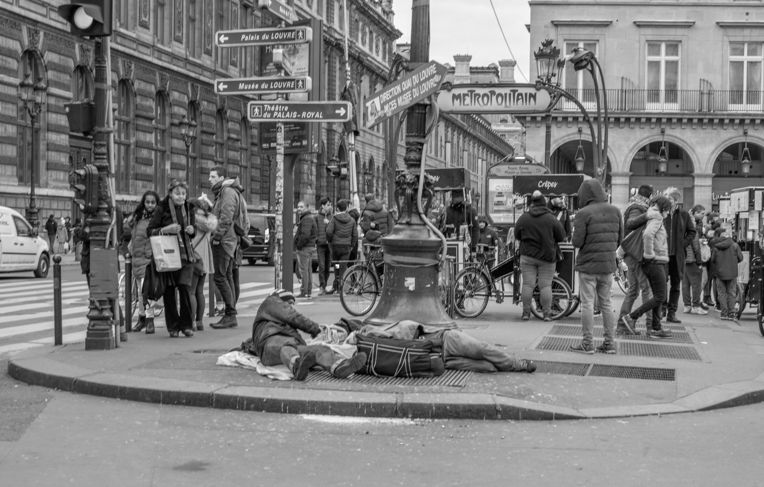 Париж (январь 2019). Фотограф Сергей Танков