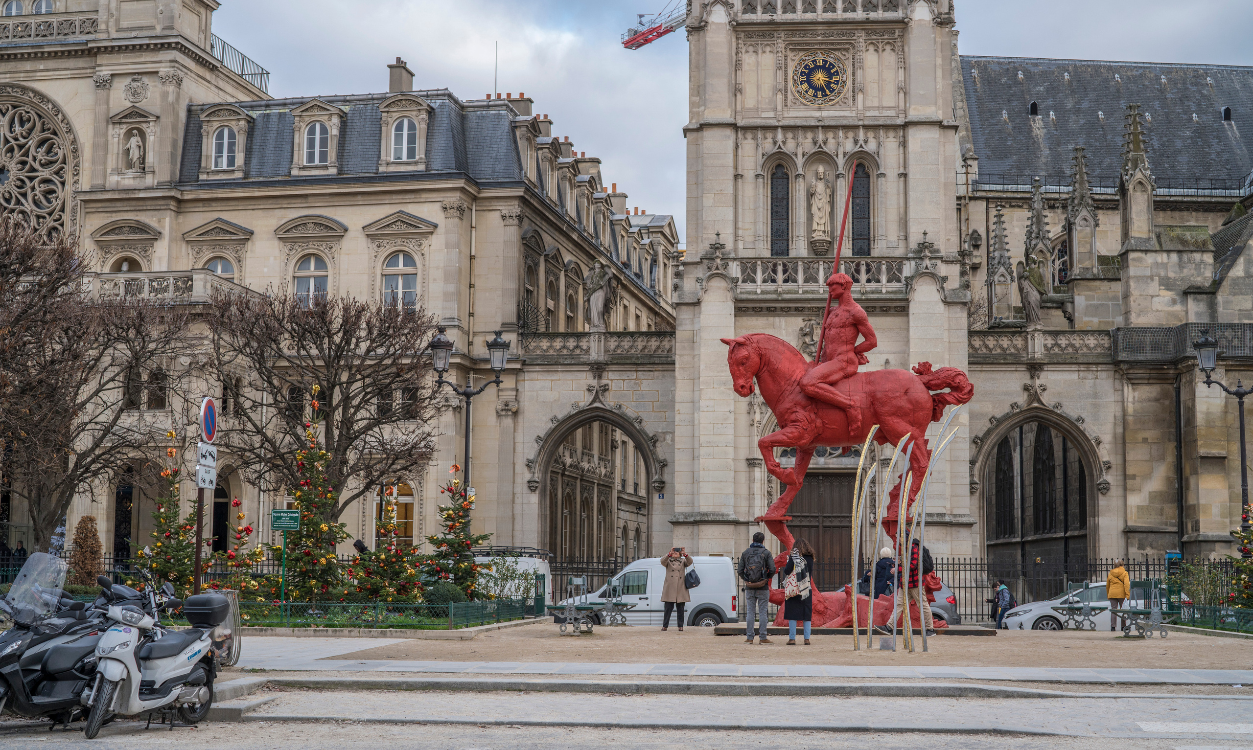 Париж (январь 2019). Фотограф Сергей Танков