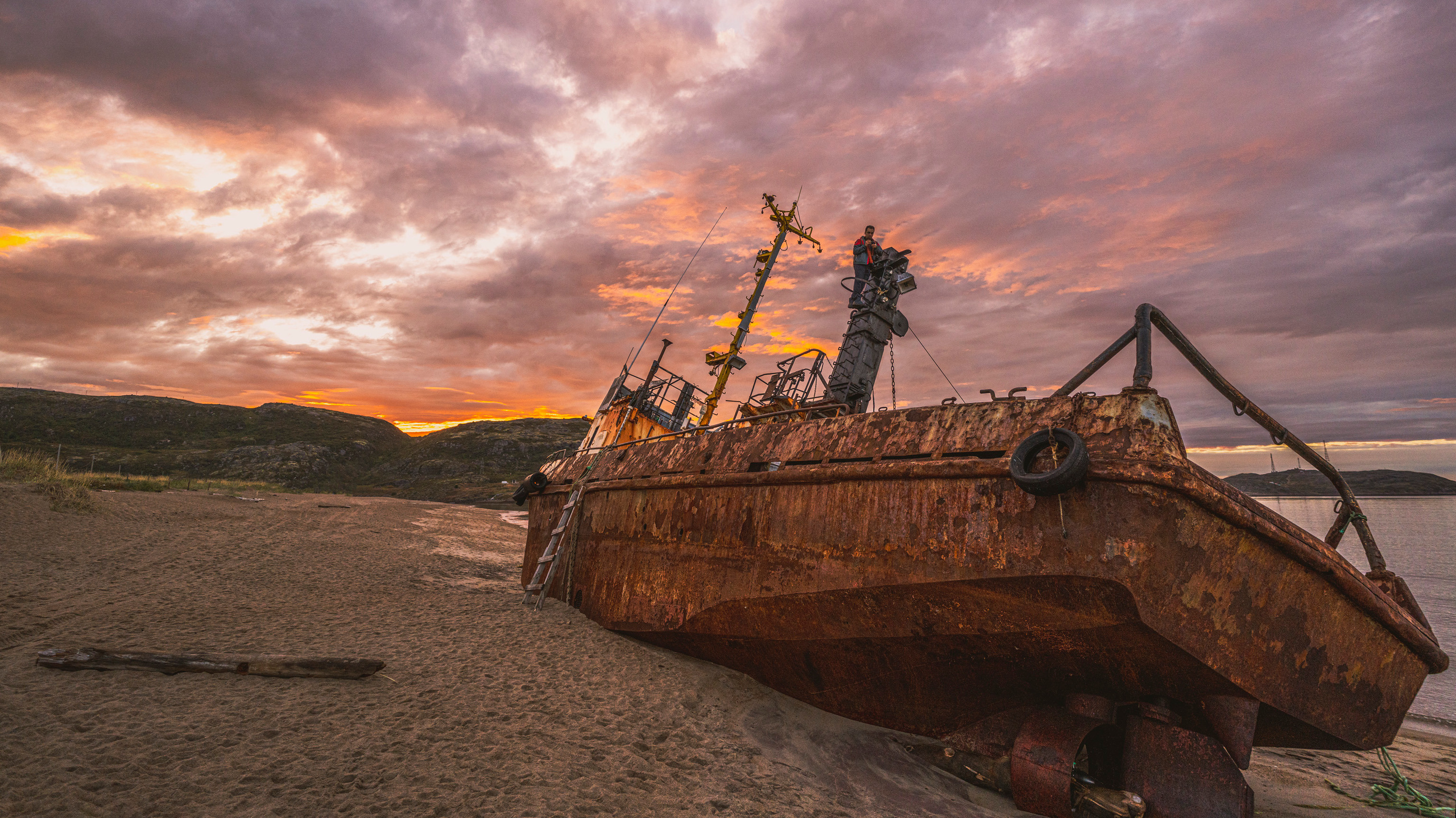 Териберка (октябрь 2020). Фотограф Сергей Танков