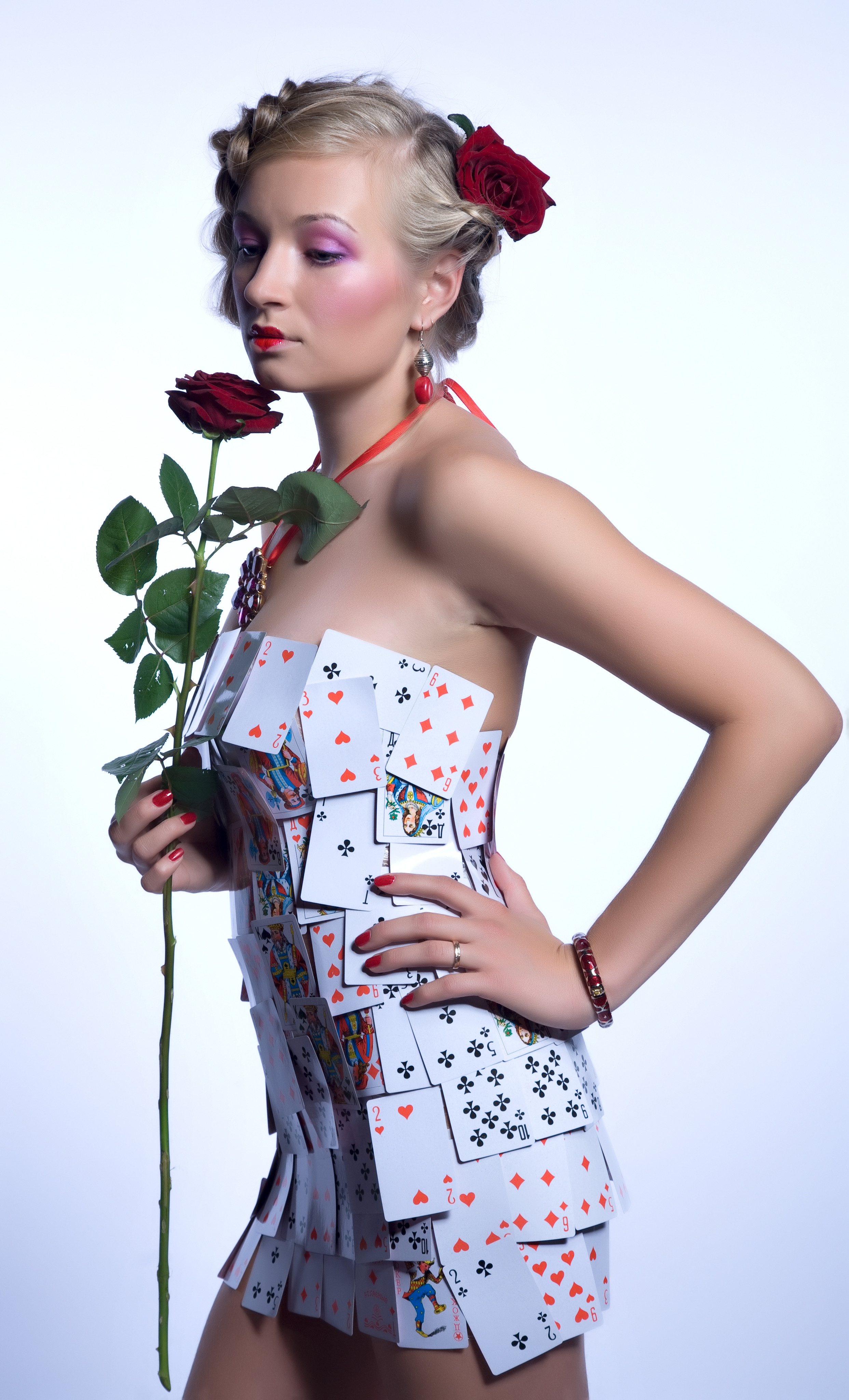 Карточные королевы. Фотограф Сергей Танков