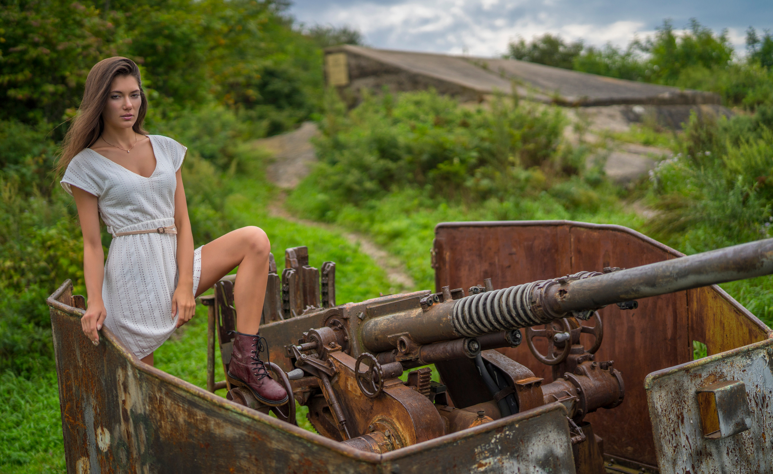 Кристина и форты. Фотограф Сергей Танков