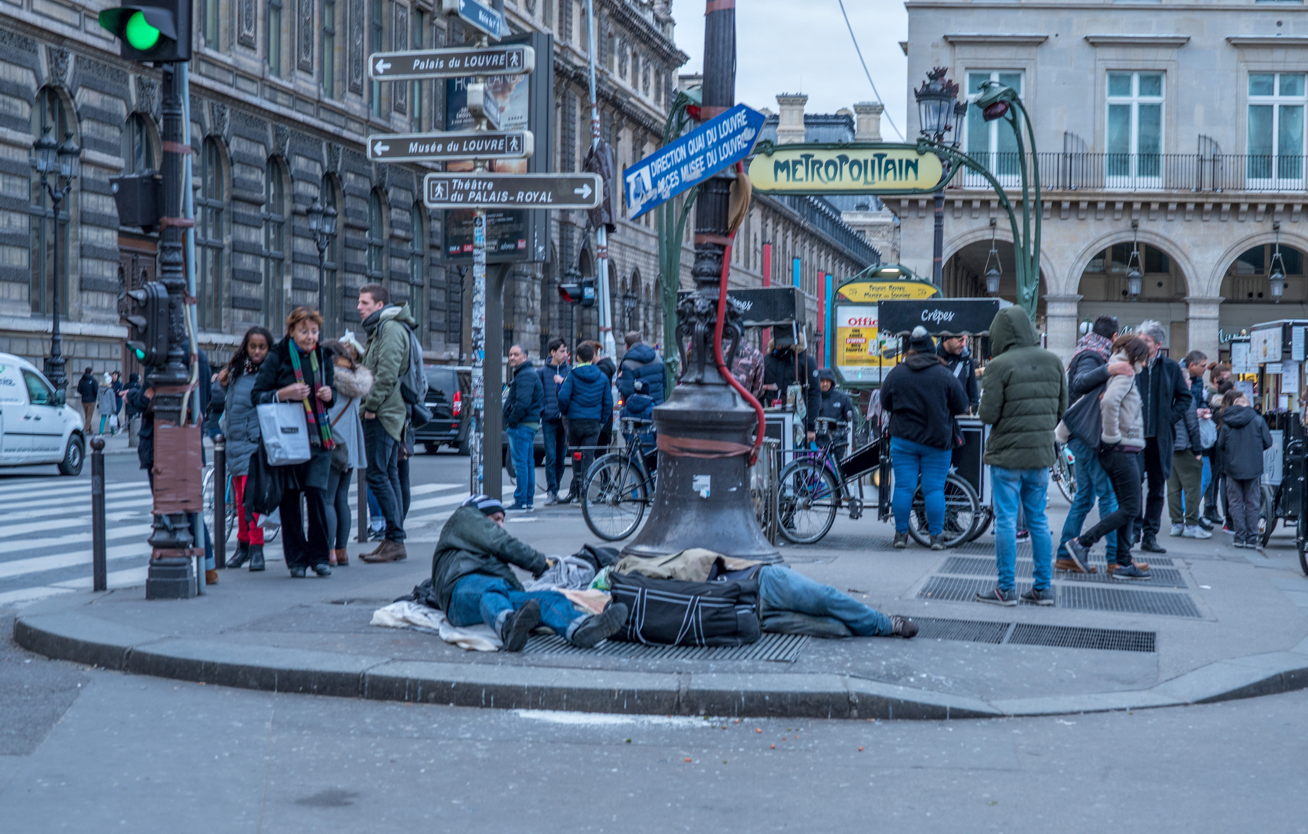 Париж (январь 2019). Фотограф Сергей Танков
