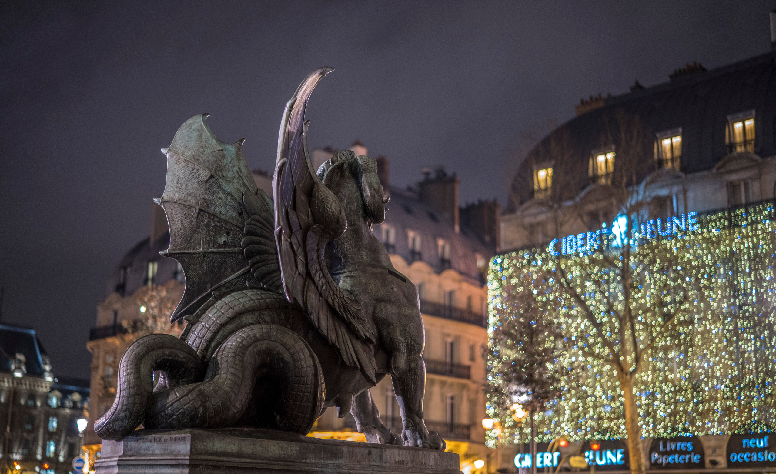 Париж (январь 2019). Фотограф Сергей Танков
