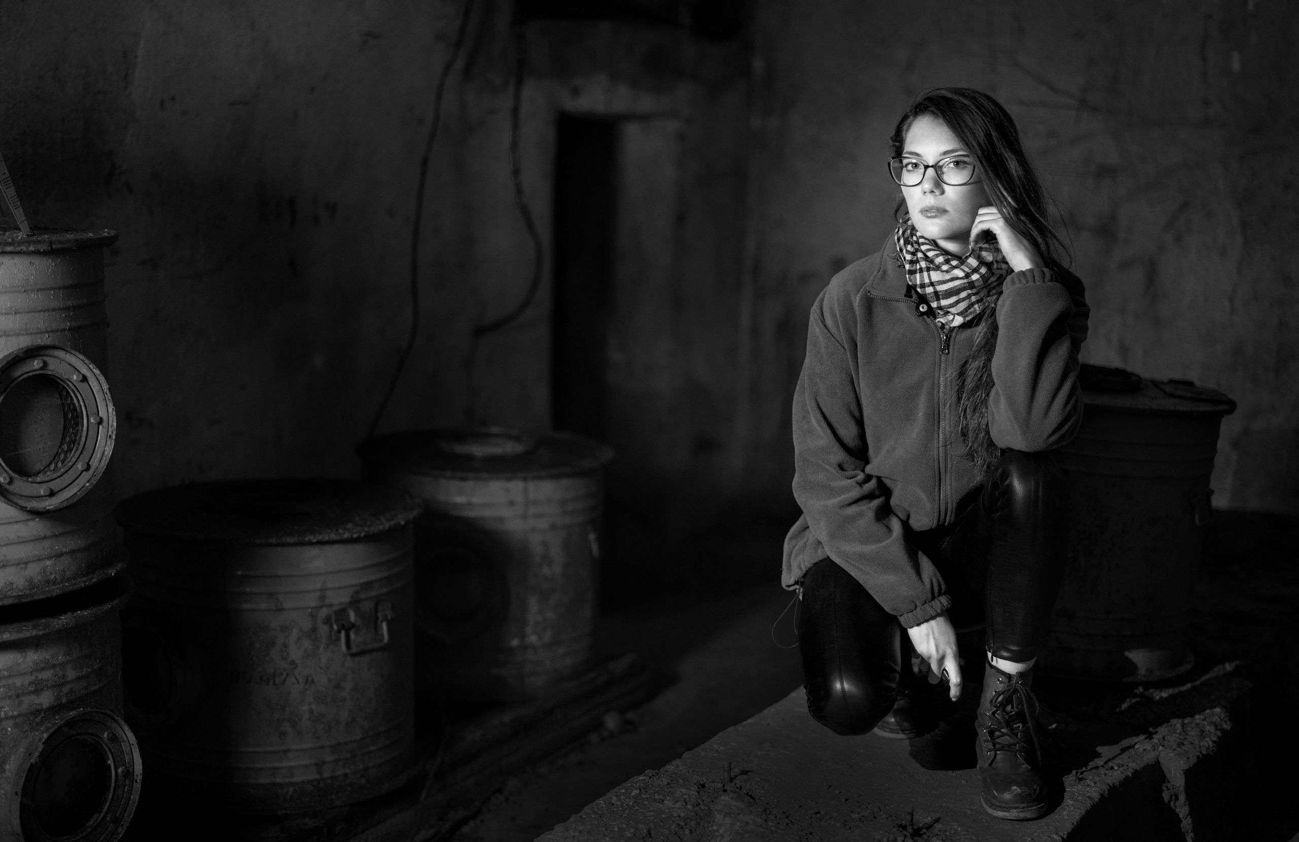 Кристина и форты. Фотограф Сергей Танков