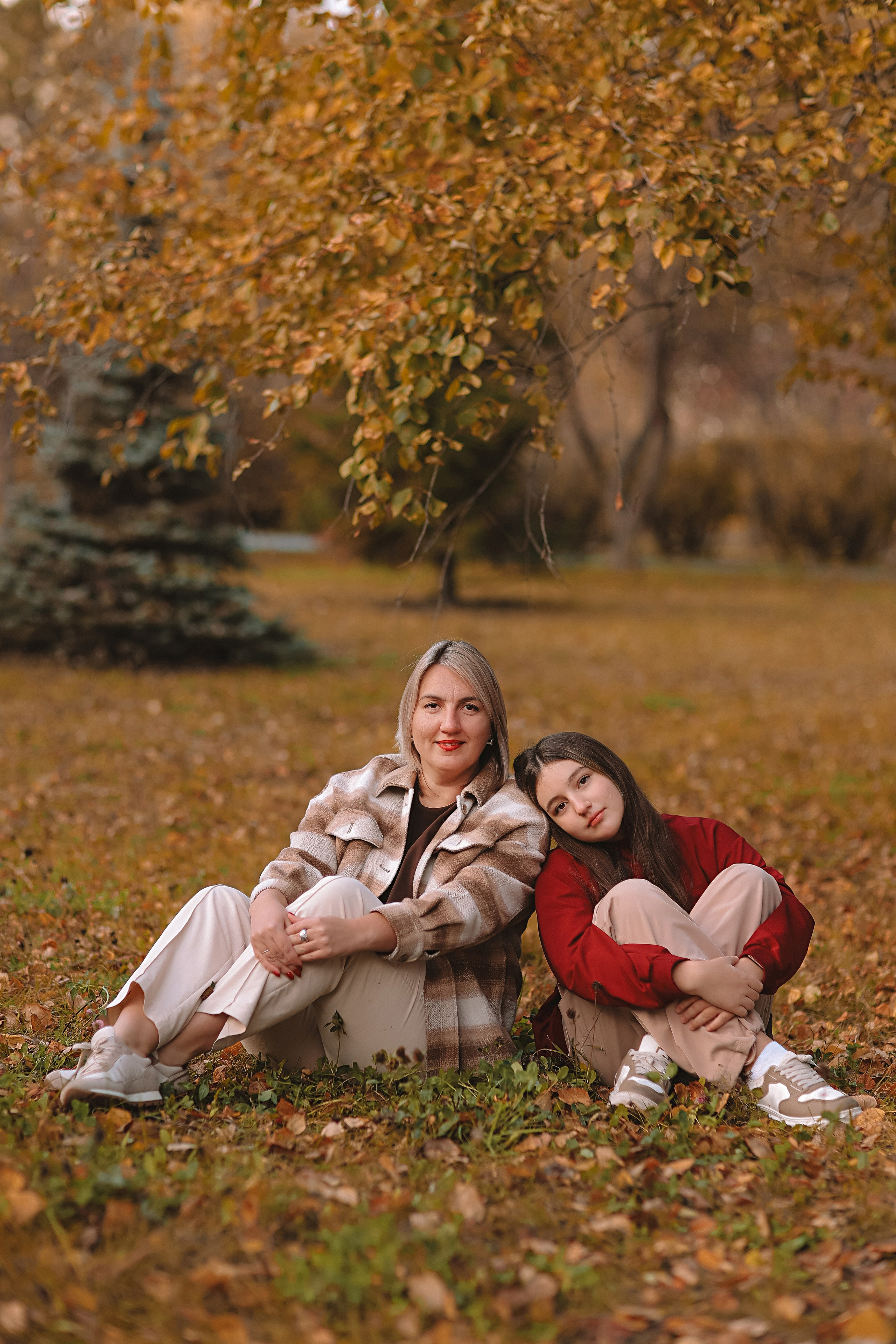 Осень. Семейный фотограф Тюмень, фотограф на роды Салмина Мария