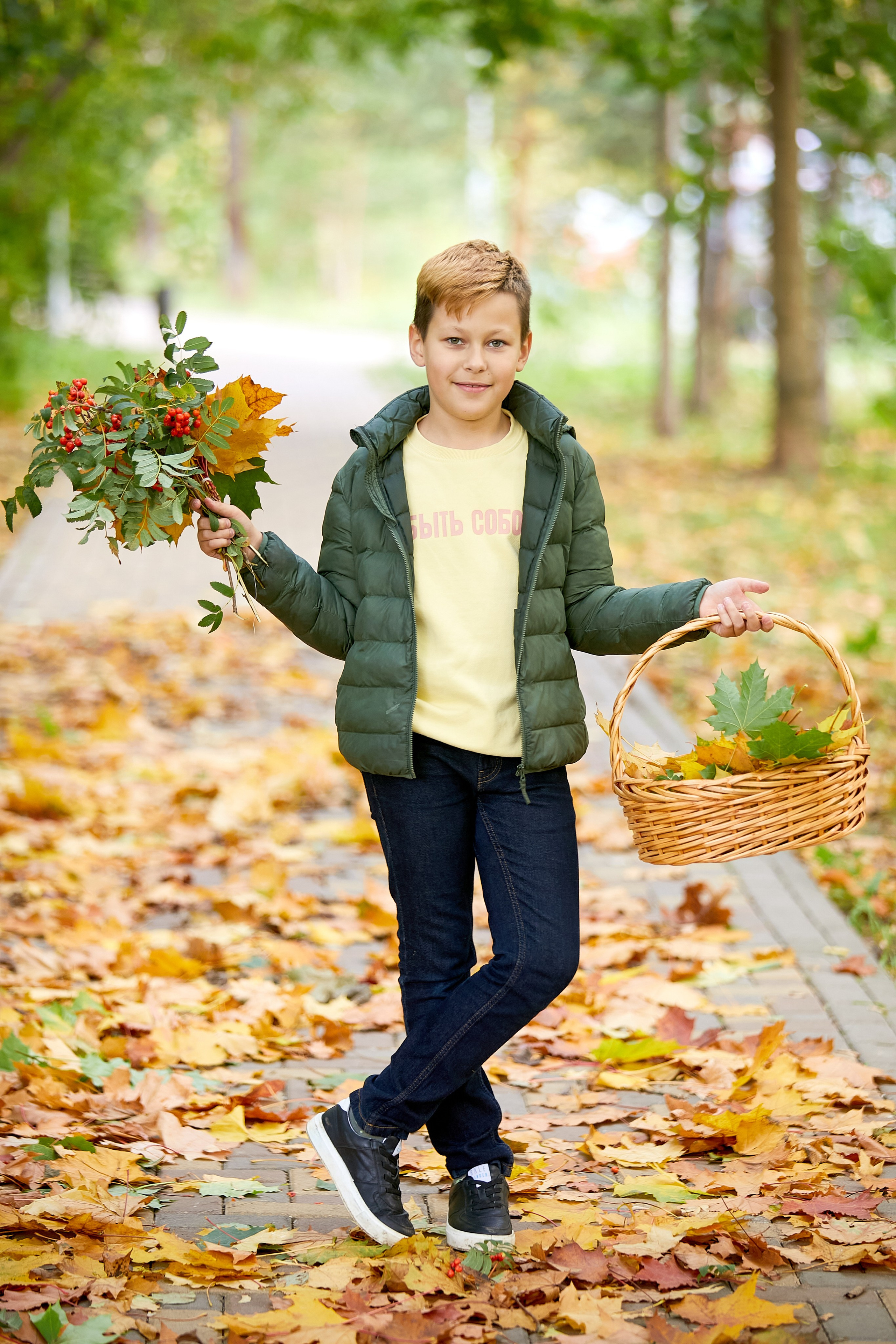 Семейный портрет (осень). Фотограф Михаил Коган — Москва 89267284460
