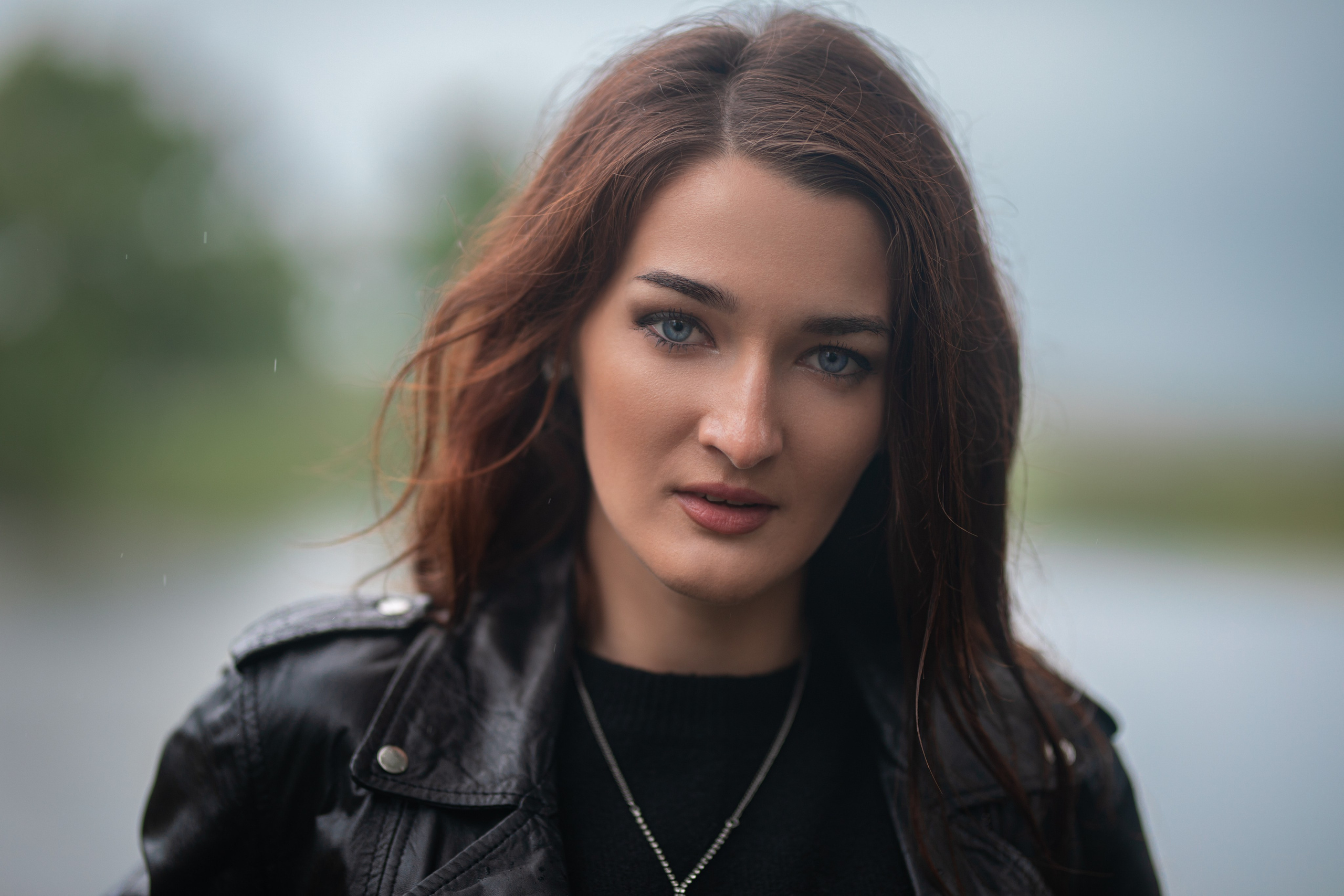 Весенняя съемка с Анастасией в дождь для «себя»