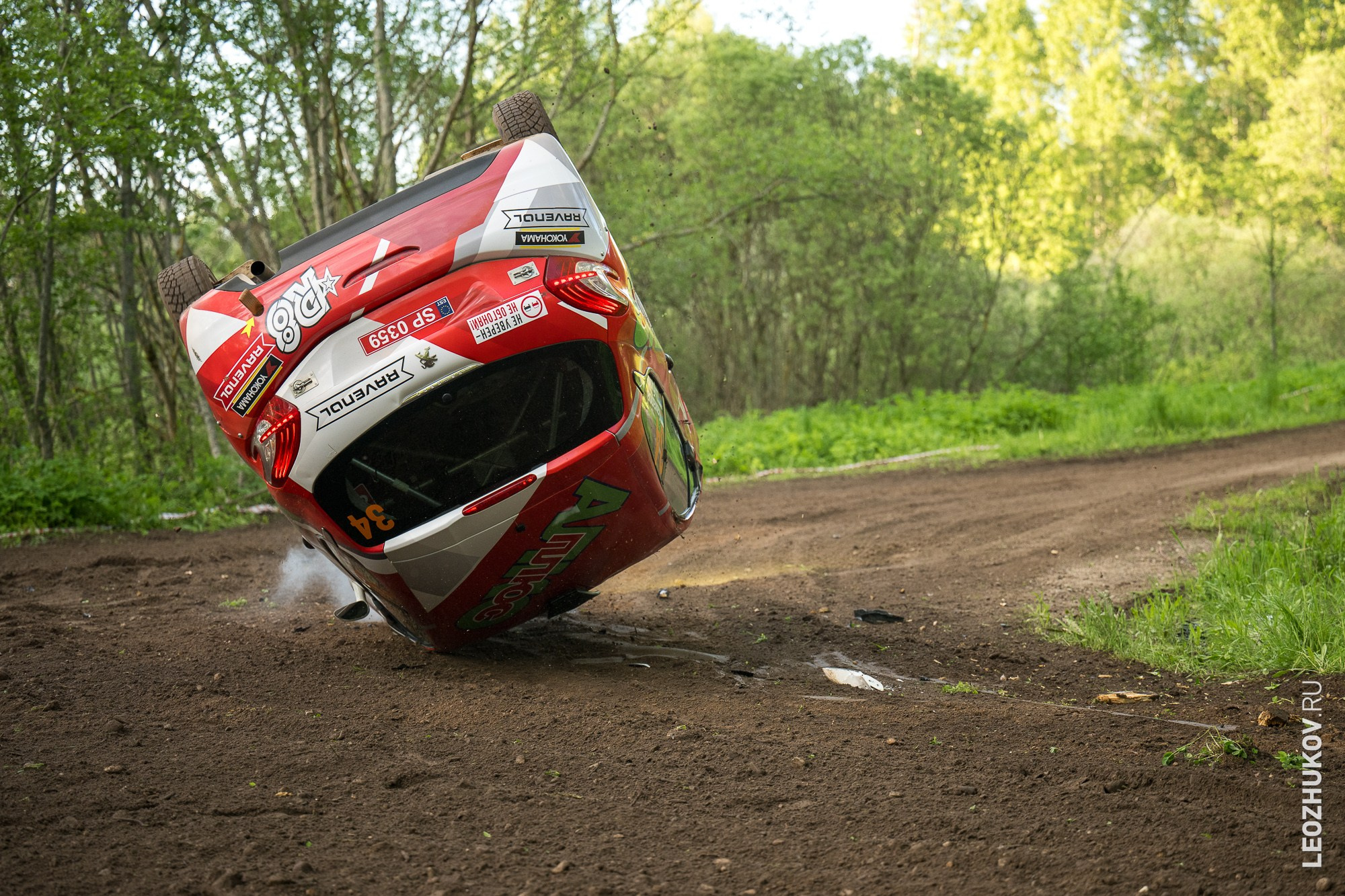 Rally Pushkinskie gory 2025. Sports photographer Leonid Zhukov