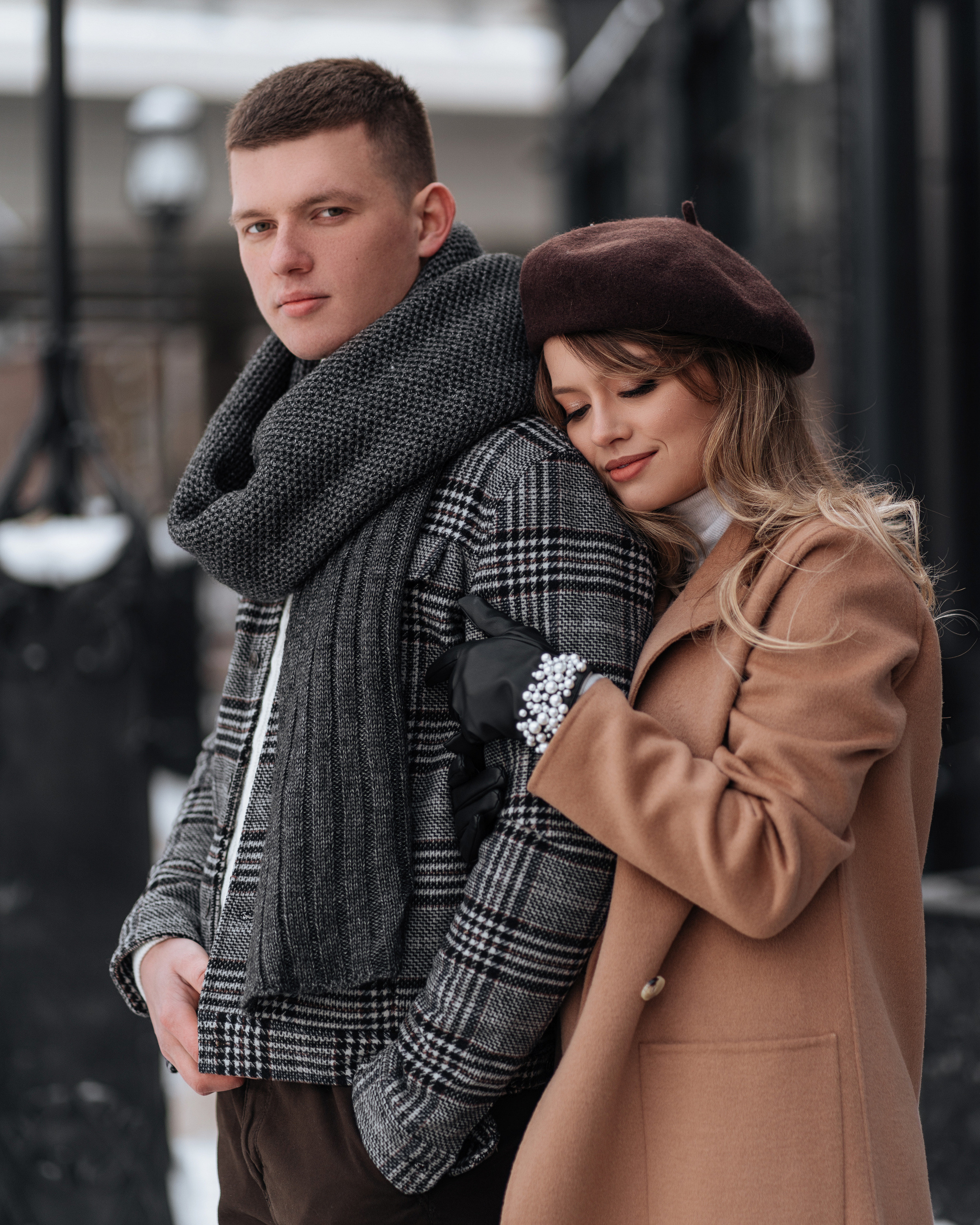 Любовь зимой. Фотограф в Москве Кондратьева Кристина