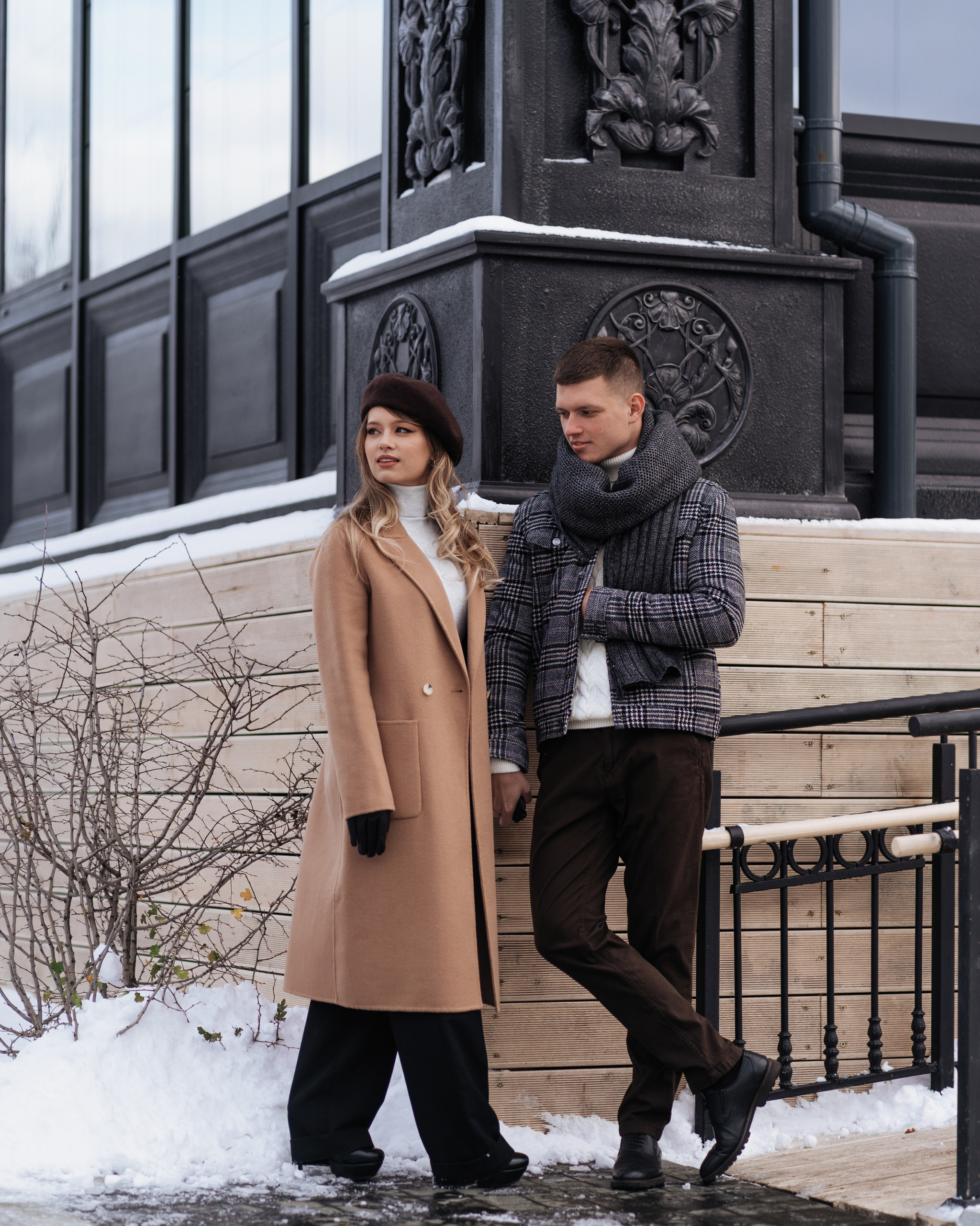 Любовь зимой. Фотограф в Москве Кондратьева Кристина