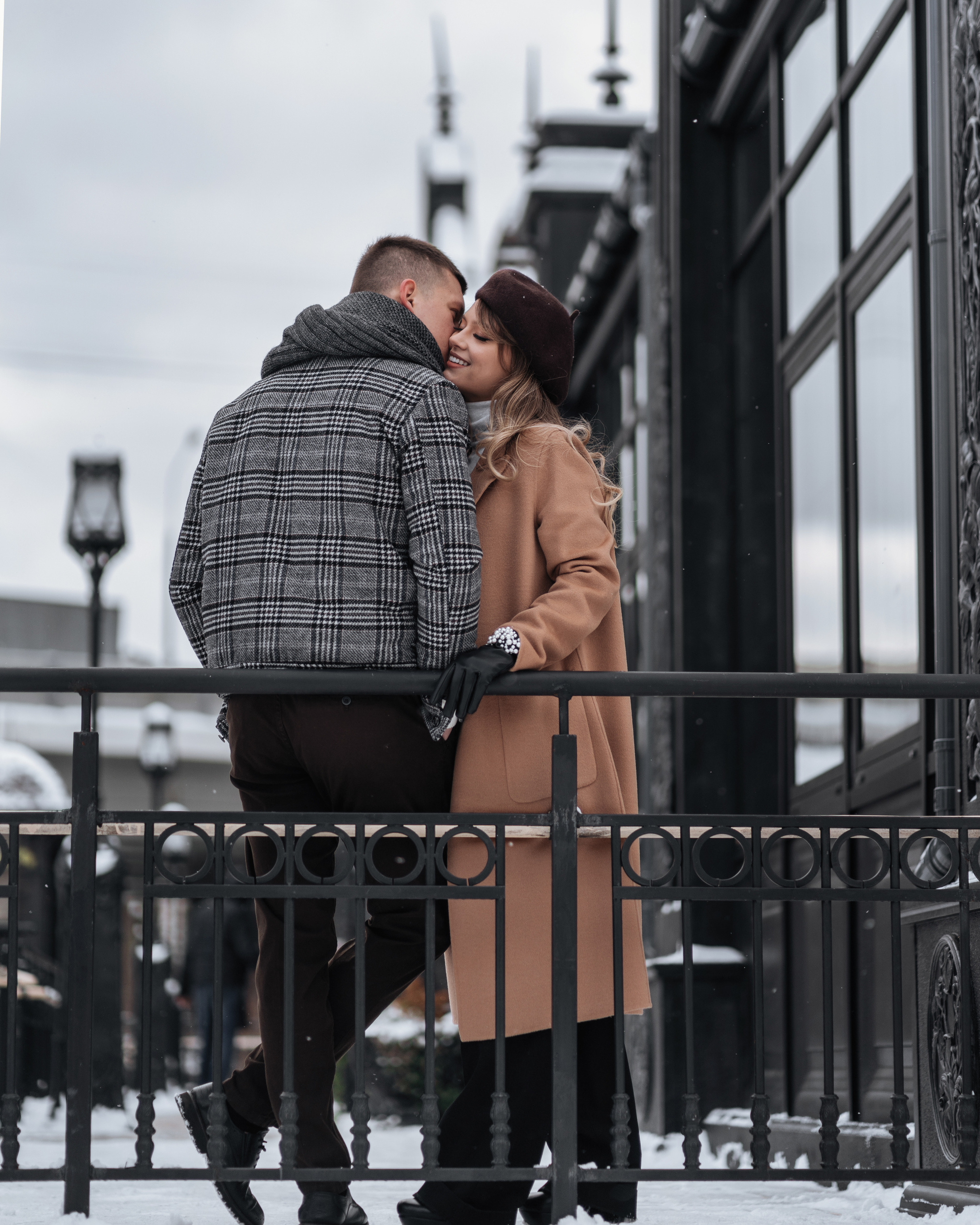 Любовь зимой. Фотограф в Москве Кондратьева Кристина
