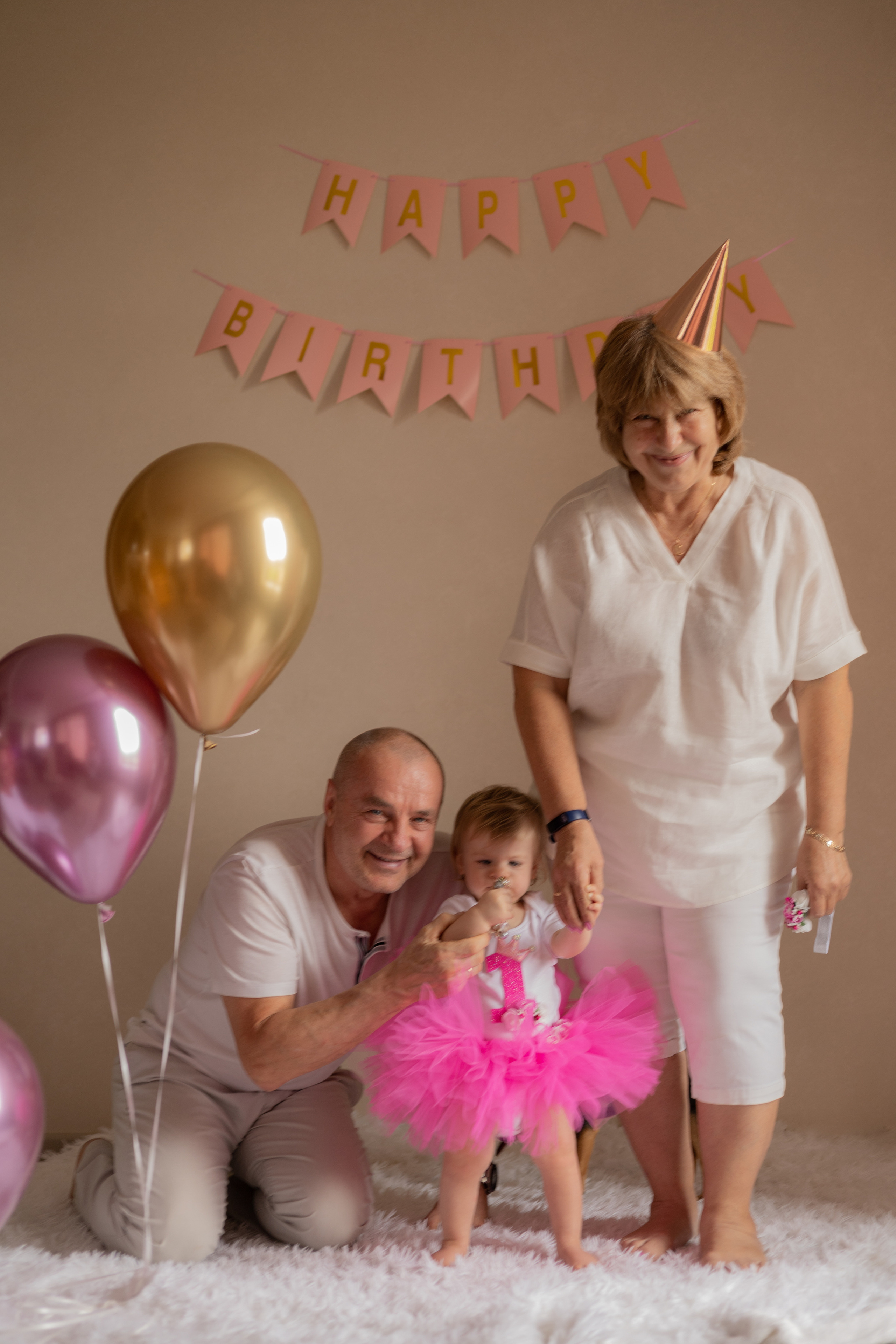 Первый день Рождения. Семейный и детский фотограф в Новосибирске, Москве Анна Кутарева