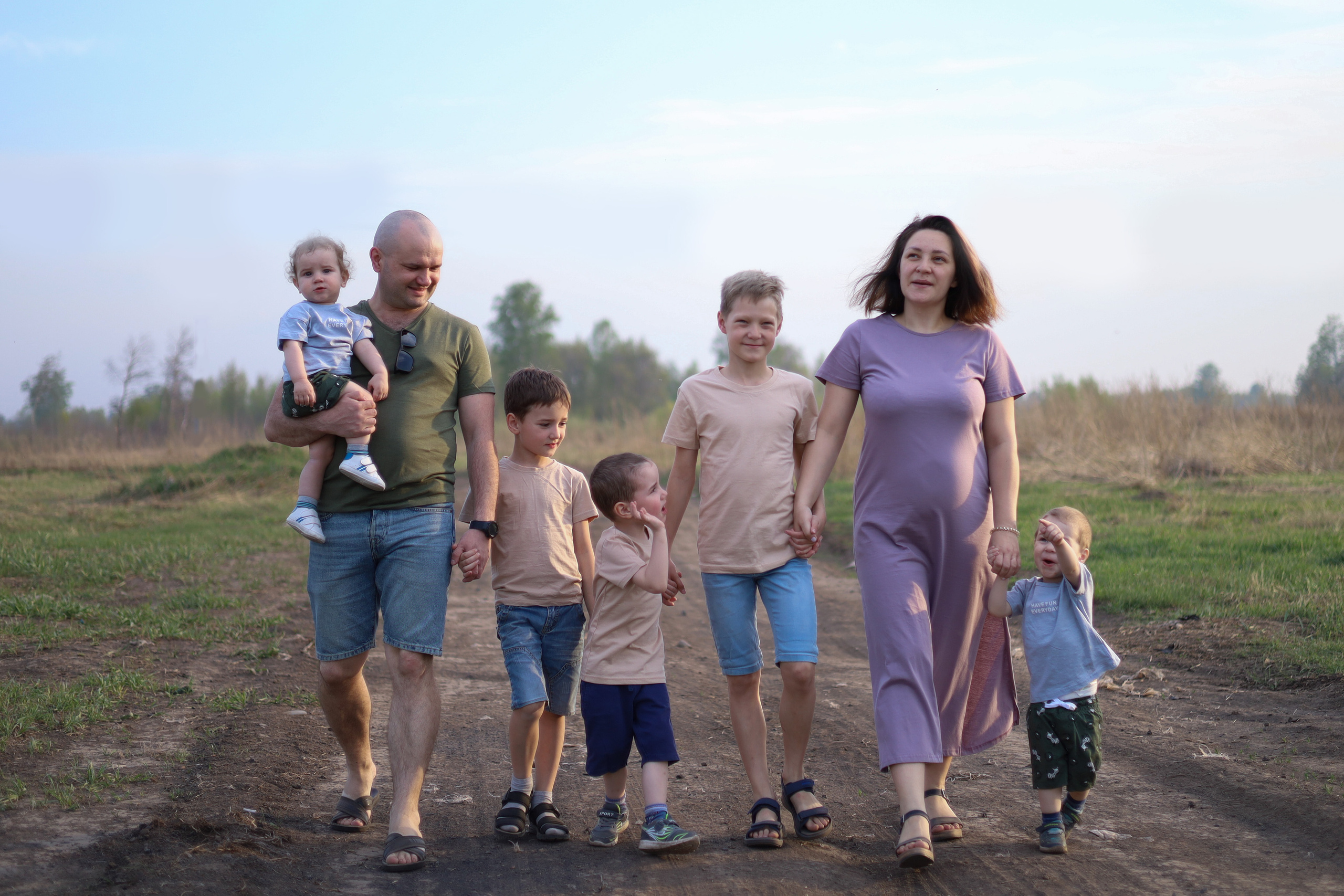 Летняя прогулка. Семейный и детский фотограф в Новосибирске, Москве Анна Кутарева