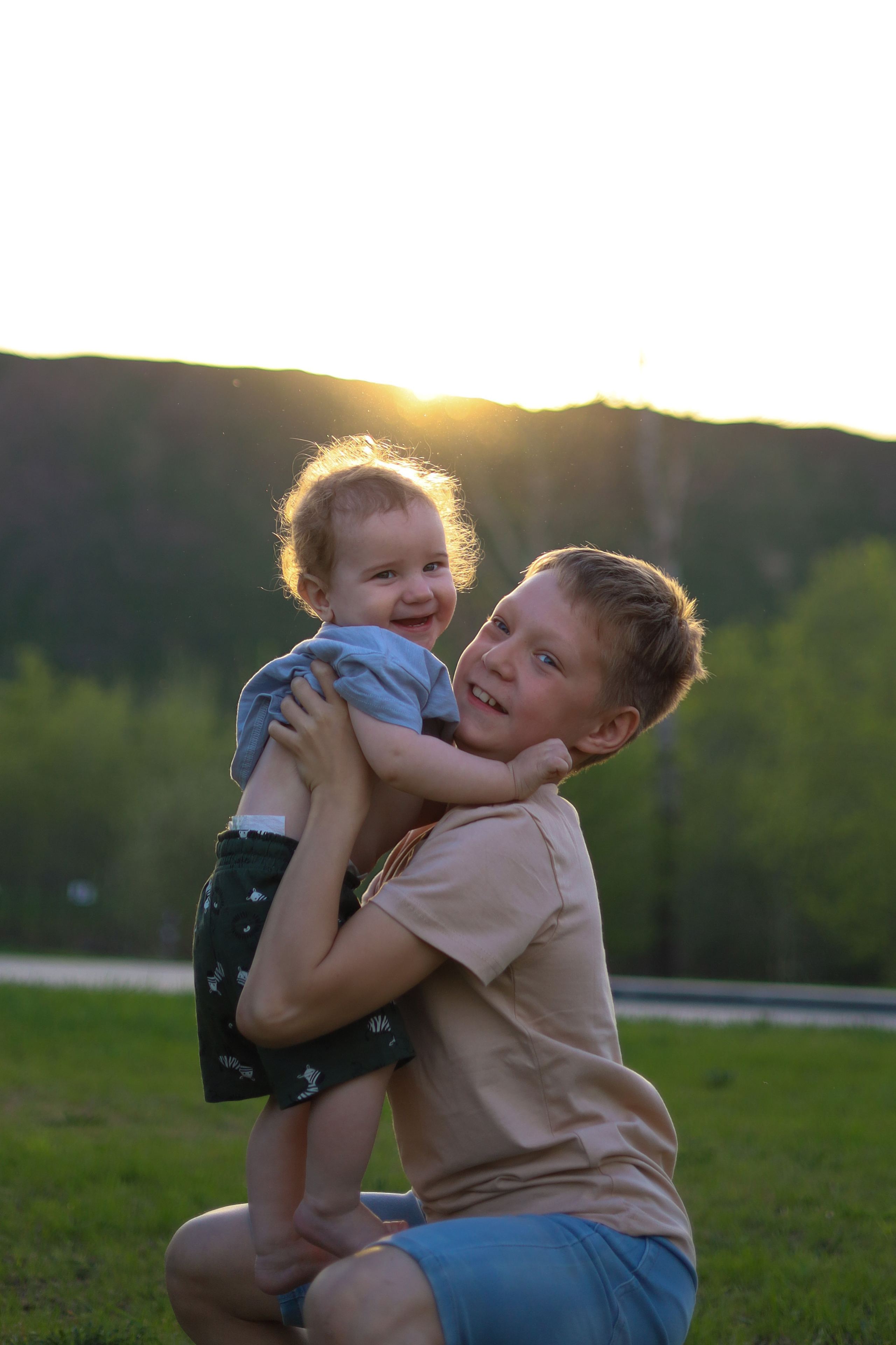 Прогулка большой и дружной семьи. Семейный и детский фотограф в Новосибирске, Москве Анна Кутарева