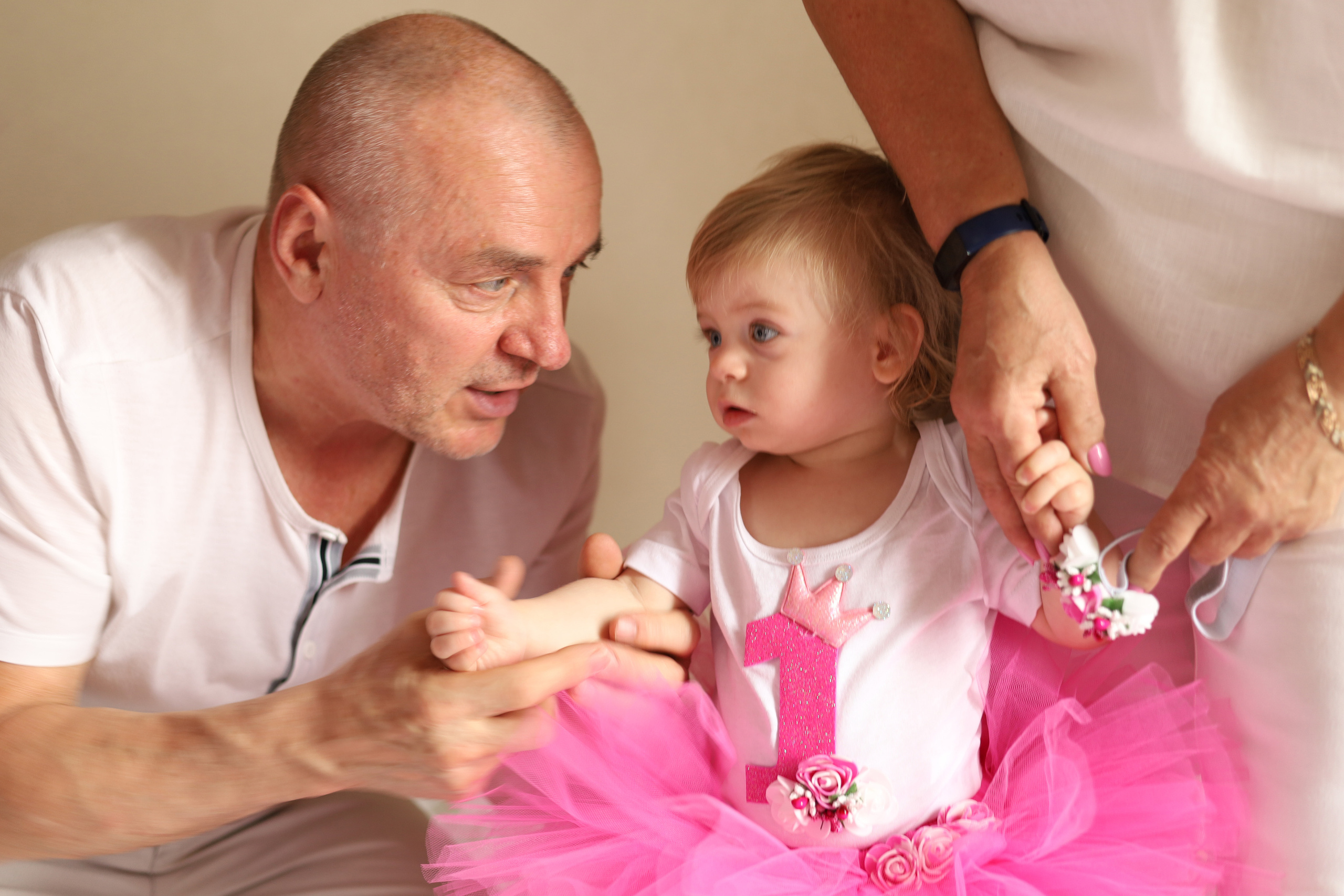 Первый день Рождения. Семейный и детский фотограф в Новосибирске, Москве Анна Кутарева
