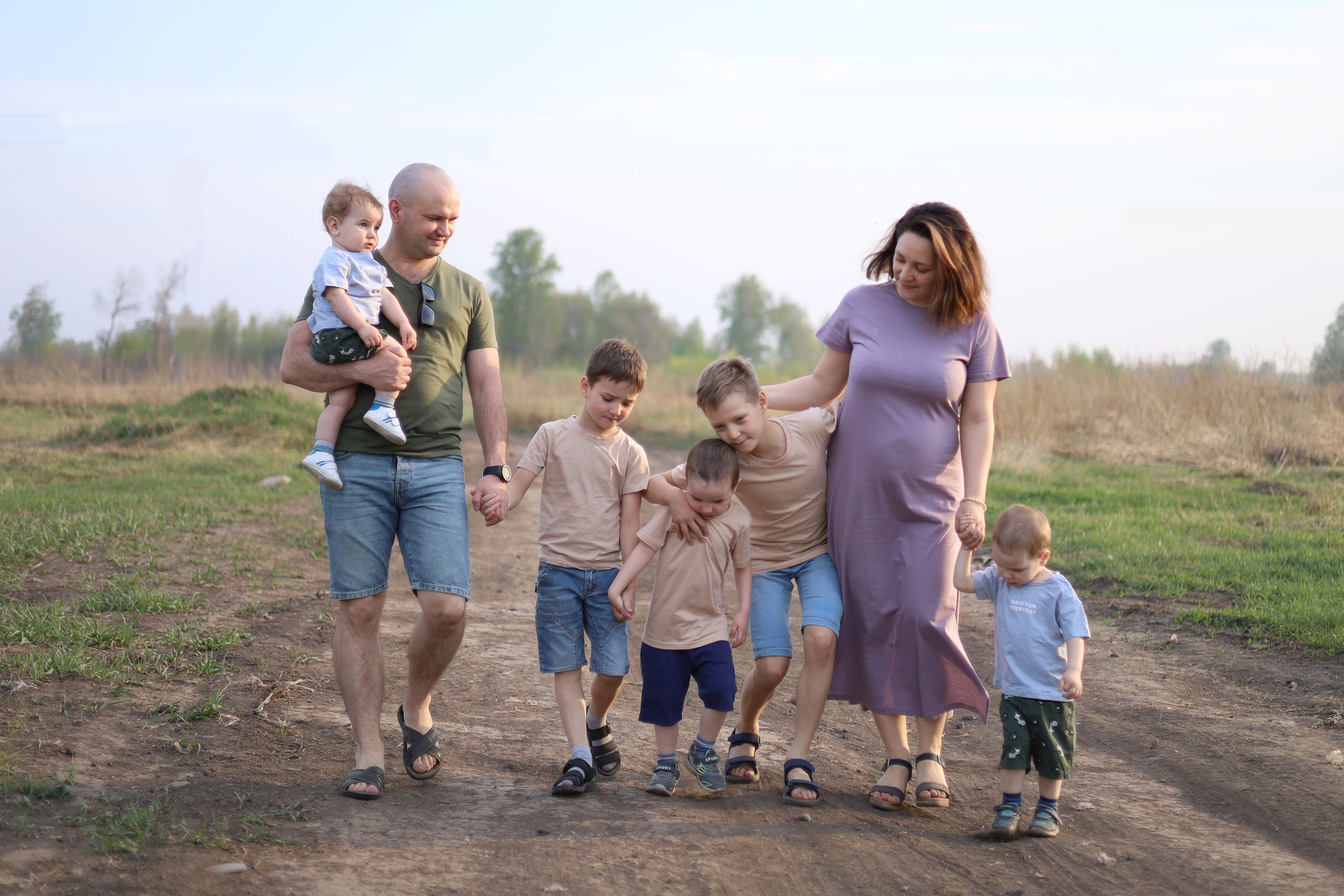 Летняя прогулка. Семейный и детский фотограф в Новосибирске, Москве Анна Кутарева