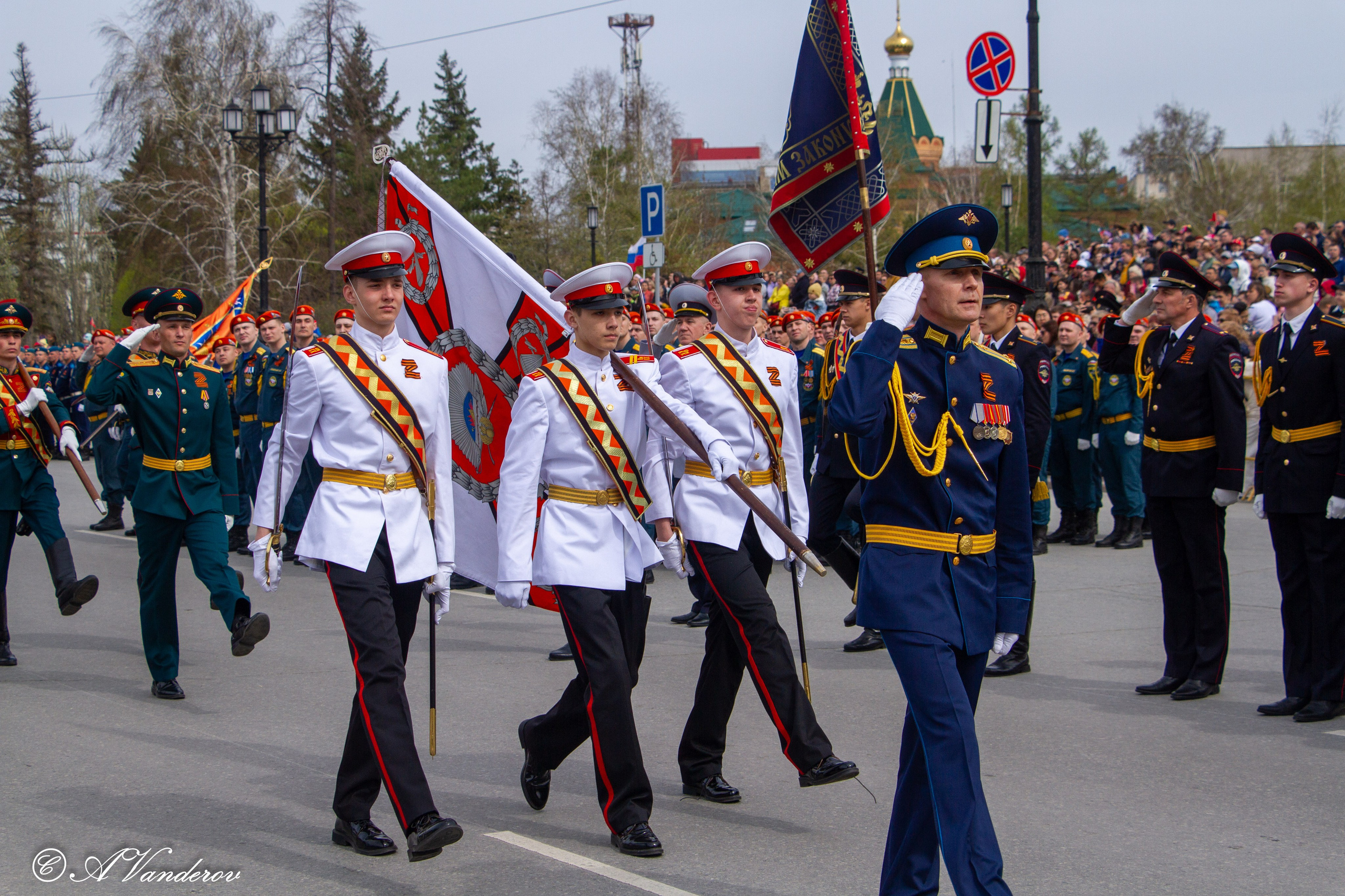 Парад Победы Омск 2024. Фотограф Омск | Александр Вандеров