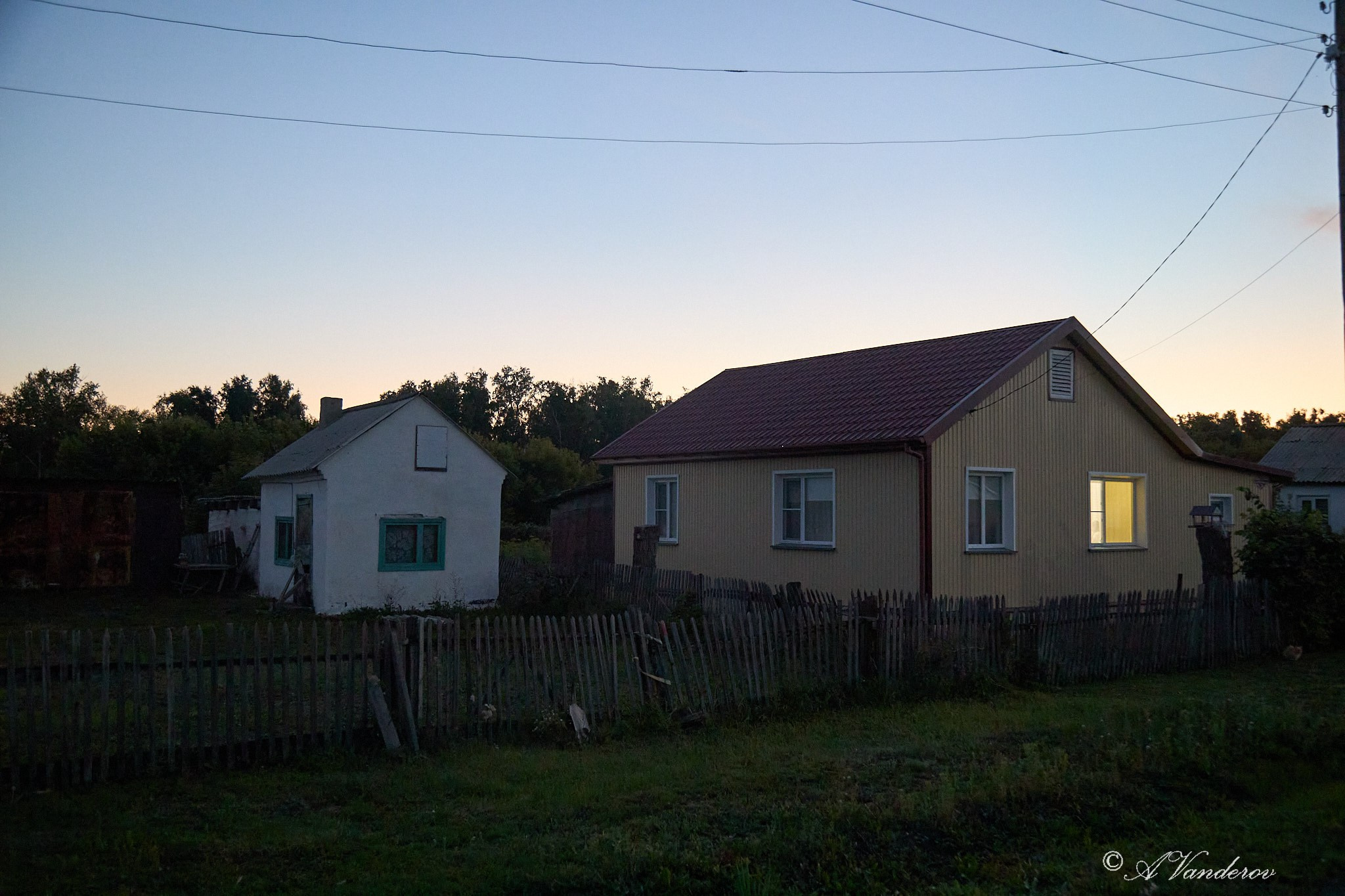 Село Савкино Баганского района Новосибирской области. Фотограф Омск | Александр Вандеров