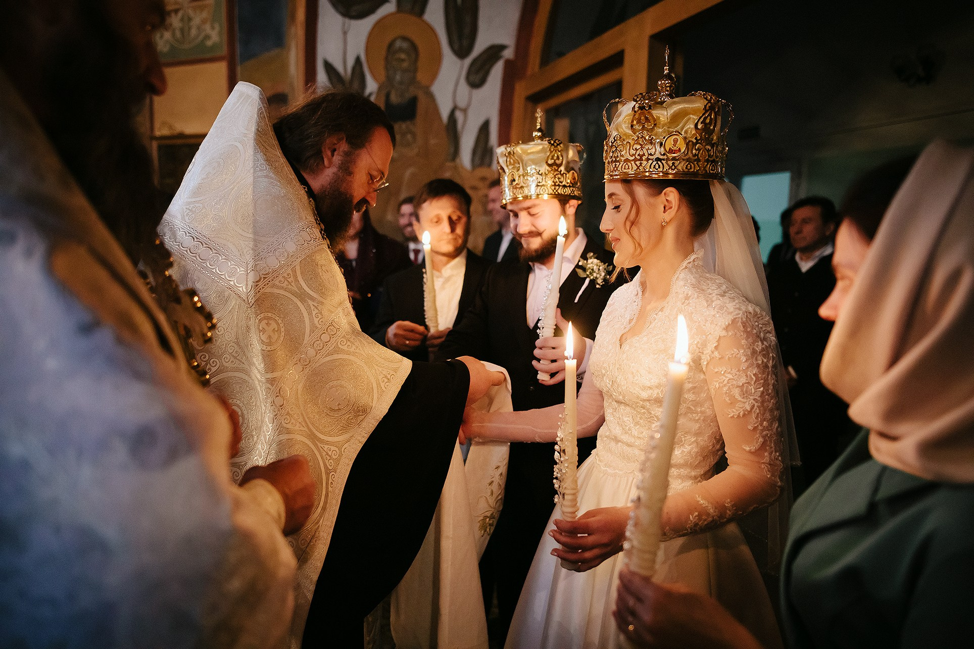 Венчание Георгия и Лиды. Фотограф на венчание, крещение