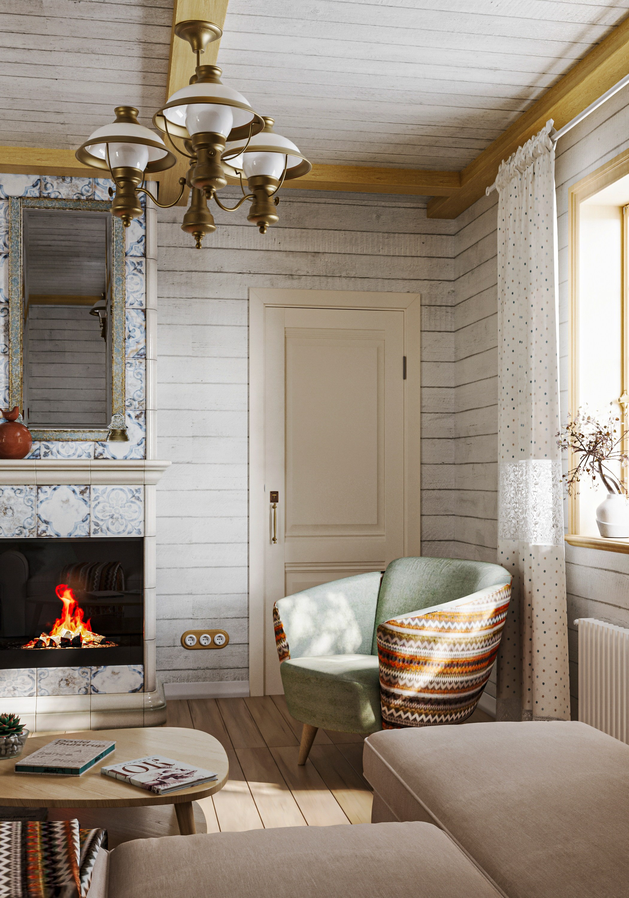 Домик в стиле прованс. Дизайн-студия RT Room