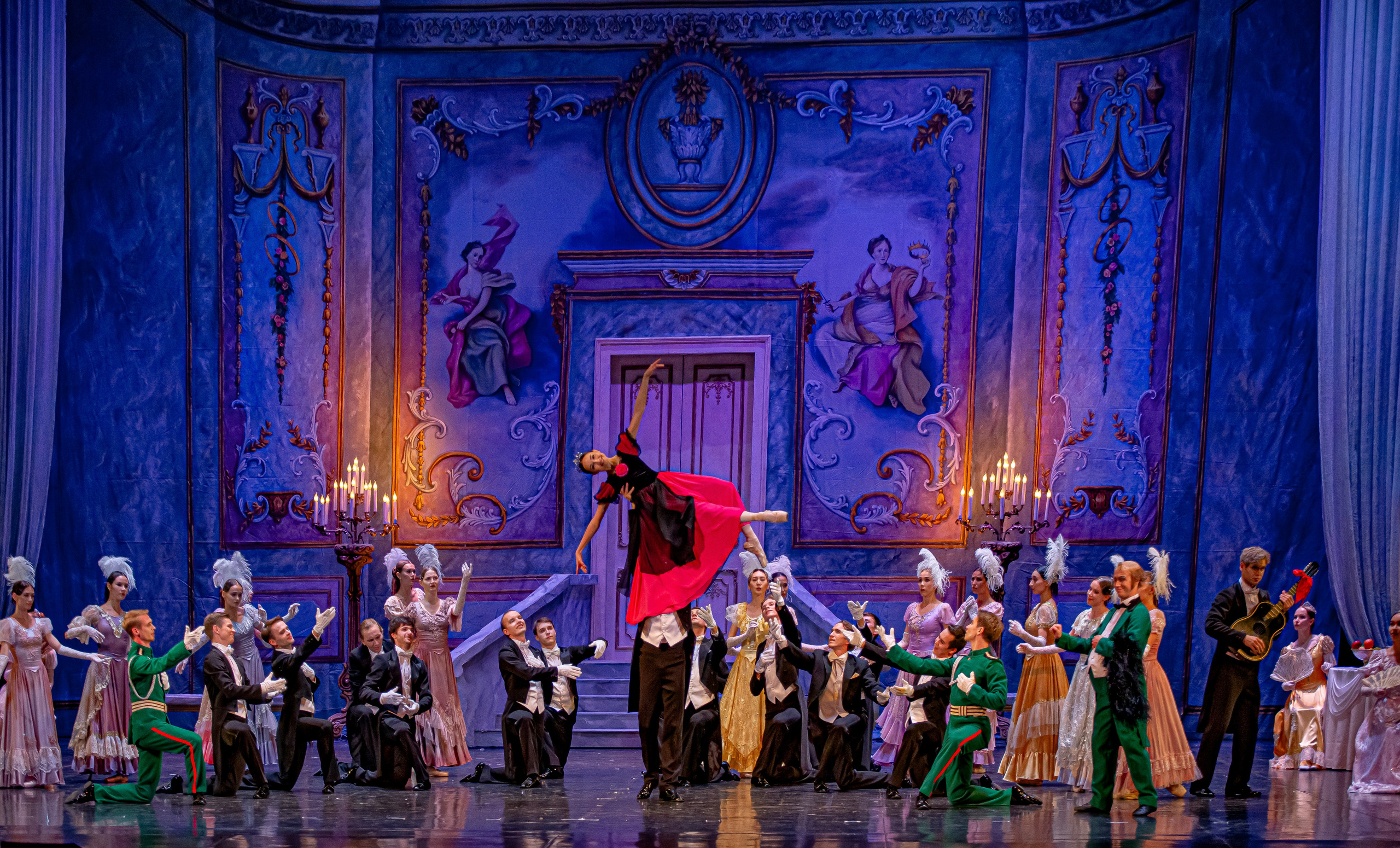 Анюта — спектакль — премьера на сцене Зимнего театра Марийского театра оперы и балета. Фотограф в Сочи Юрий Шептаев