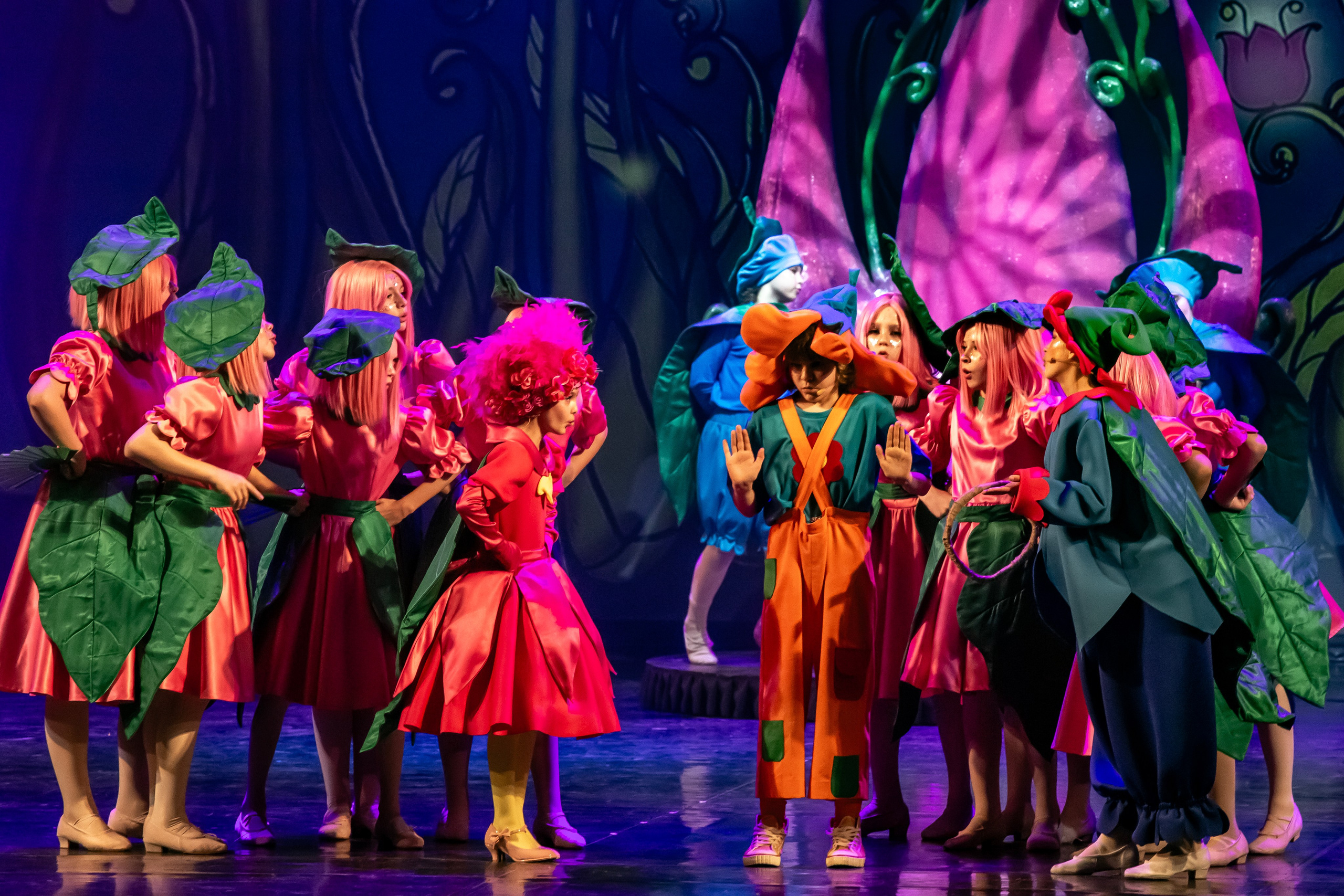 Мюзикл «Незнайка в царстве малюток» премьера Сочи солнышки и Сочи Соло. Фотограф в Сочи Юрий Шептаев