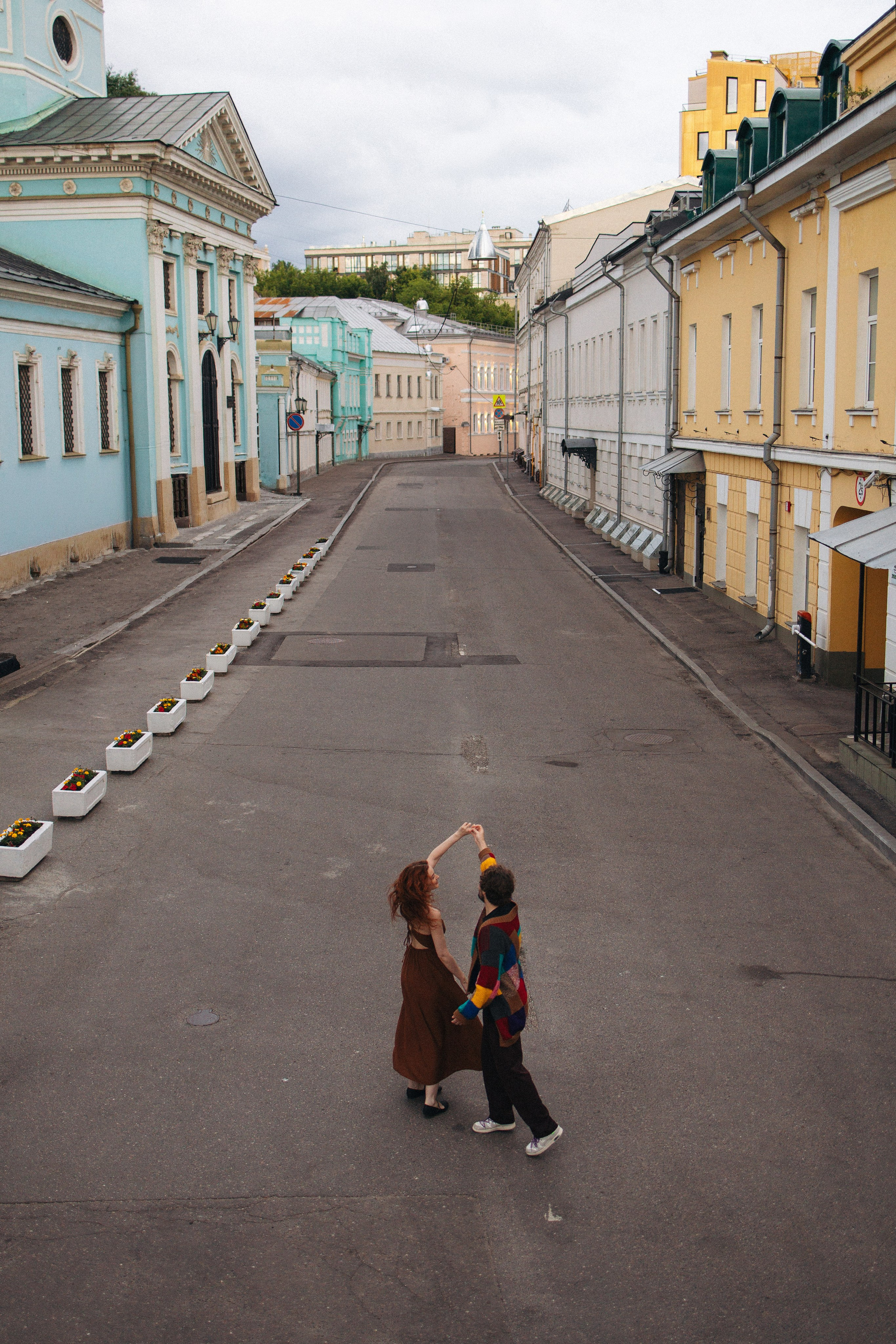 Полина и Семён, прогулка по Москве. Семейный фотограф в Москве Марина Петра