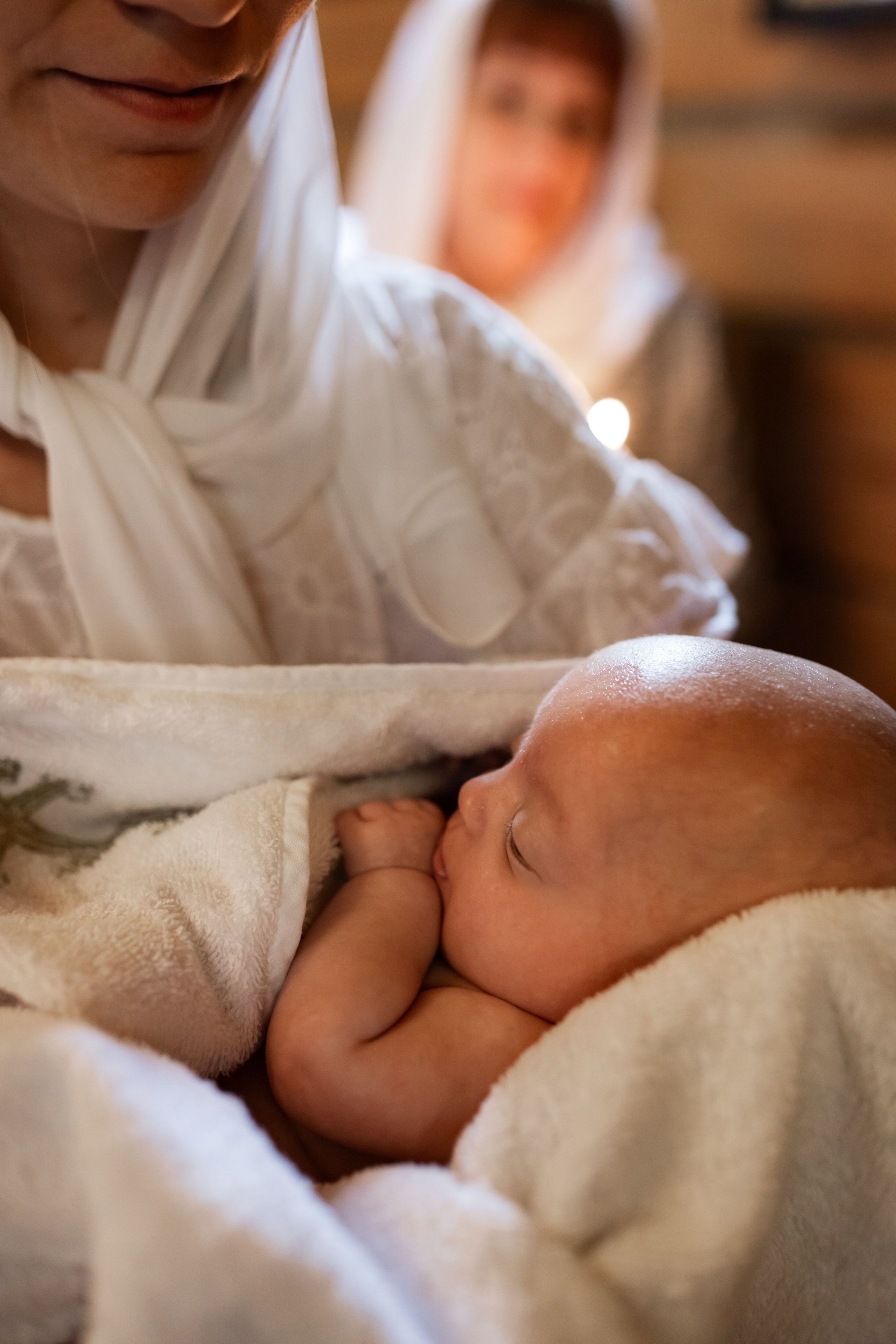 Крещение в Храме святых Новомучеников и Исповедников Российских. Фотограф Валерия Горбунова Подольск Бутово Видное Щербинка